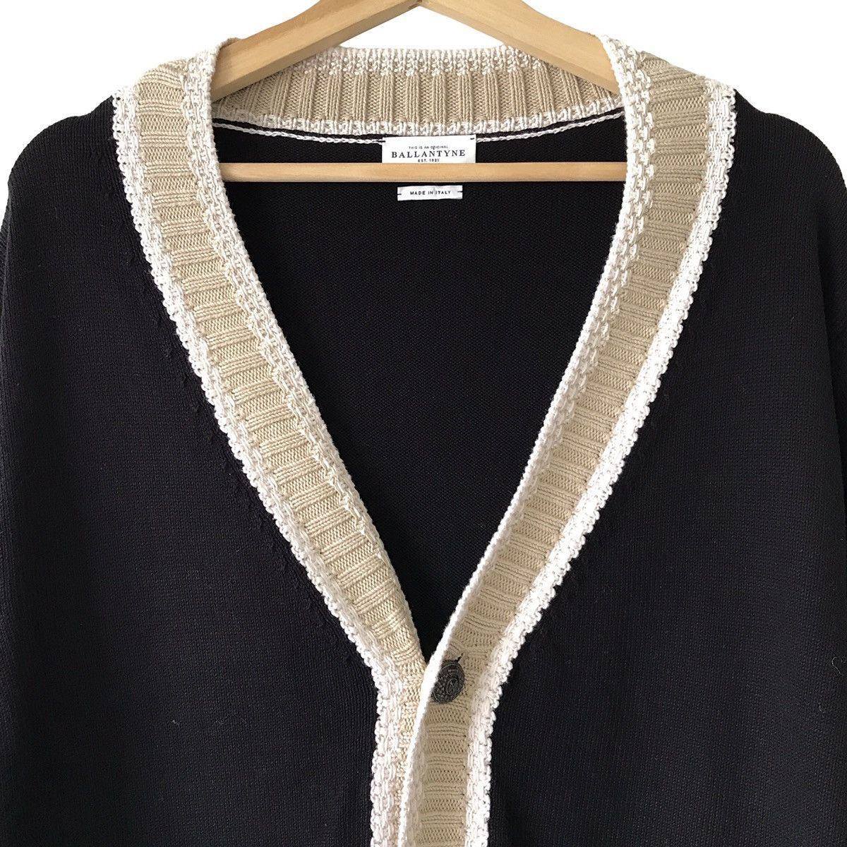 Ballantyne Italy Luxury Cashmere Knitted Cardigan