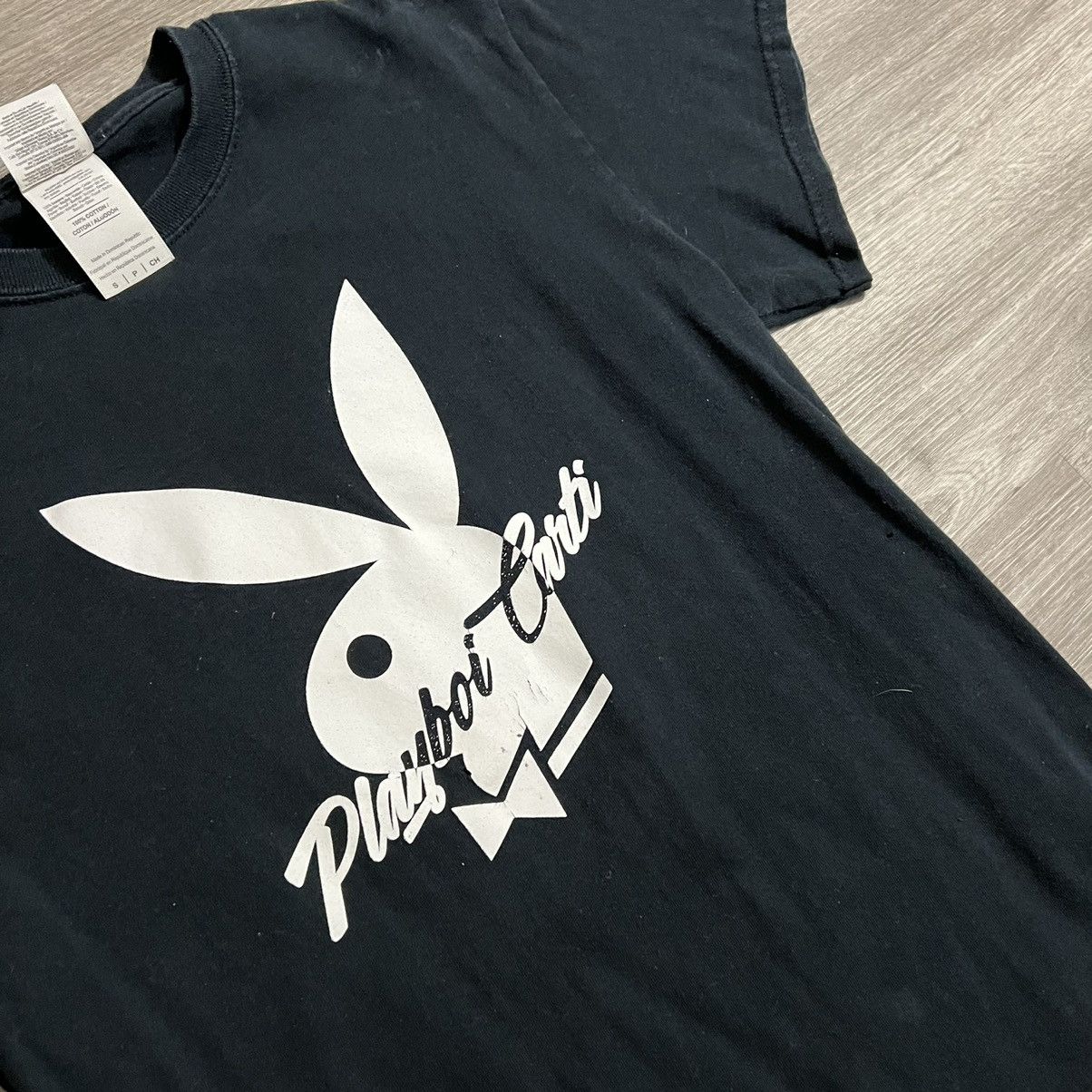 Playboi Carti AWGE Playboy Bunny 2016 Hip Hop offers Rap Tour Merch Tee in Black