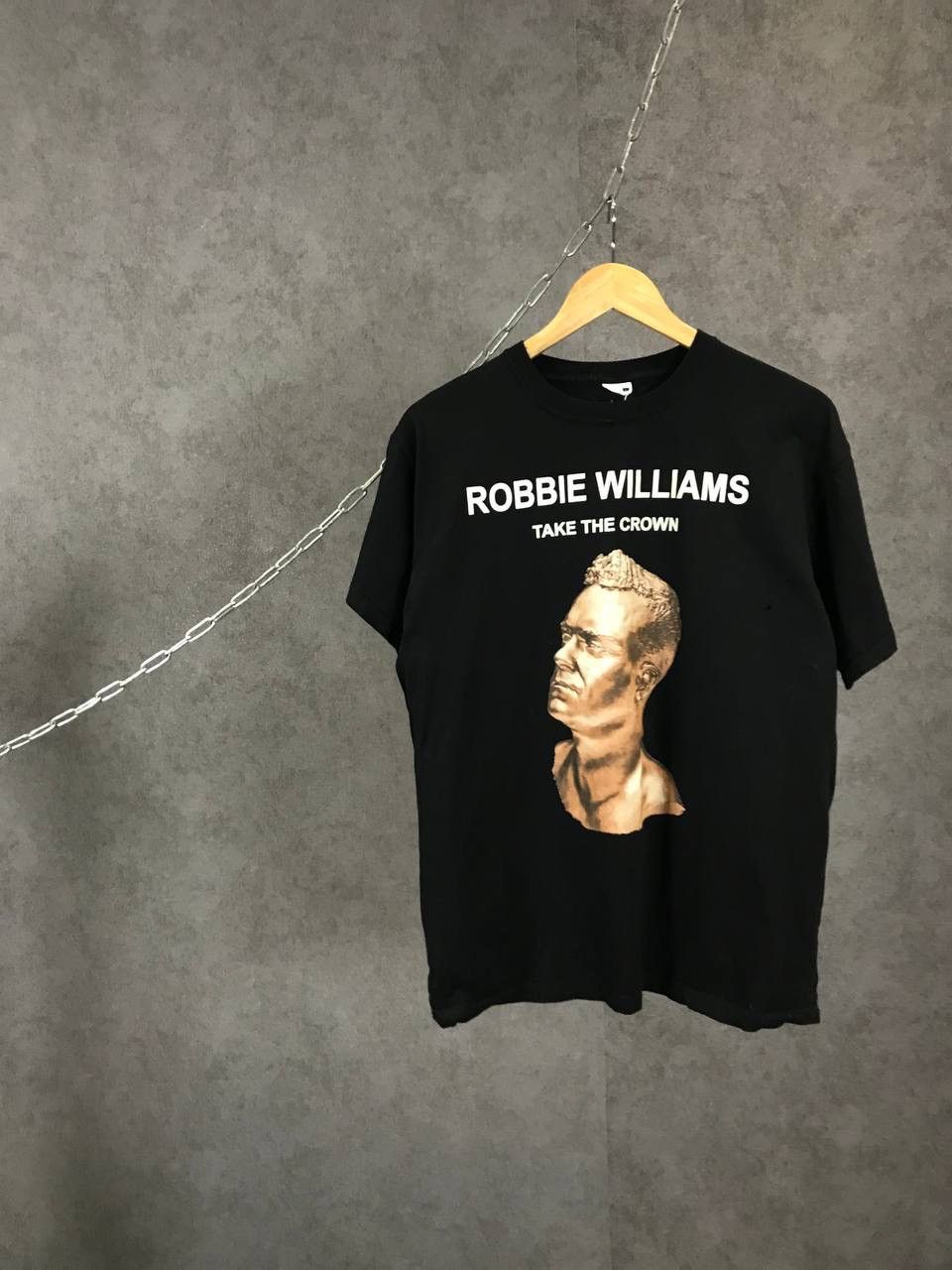 Band Tees Robbie Williams rock band tour tee Size US L / EU 52-54 / 3 - 1 Thumbnail