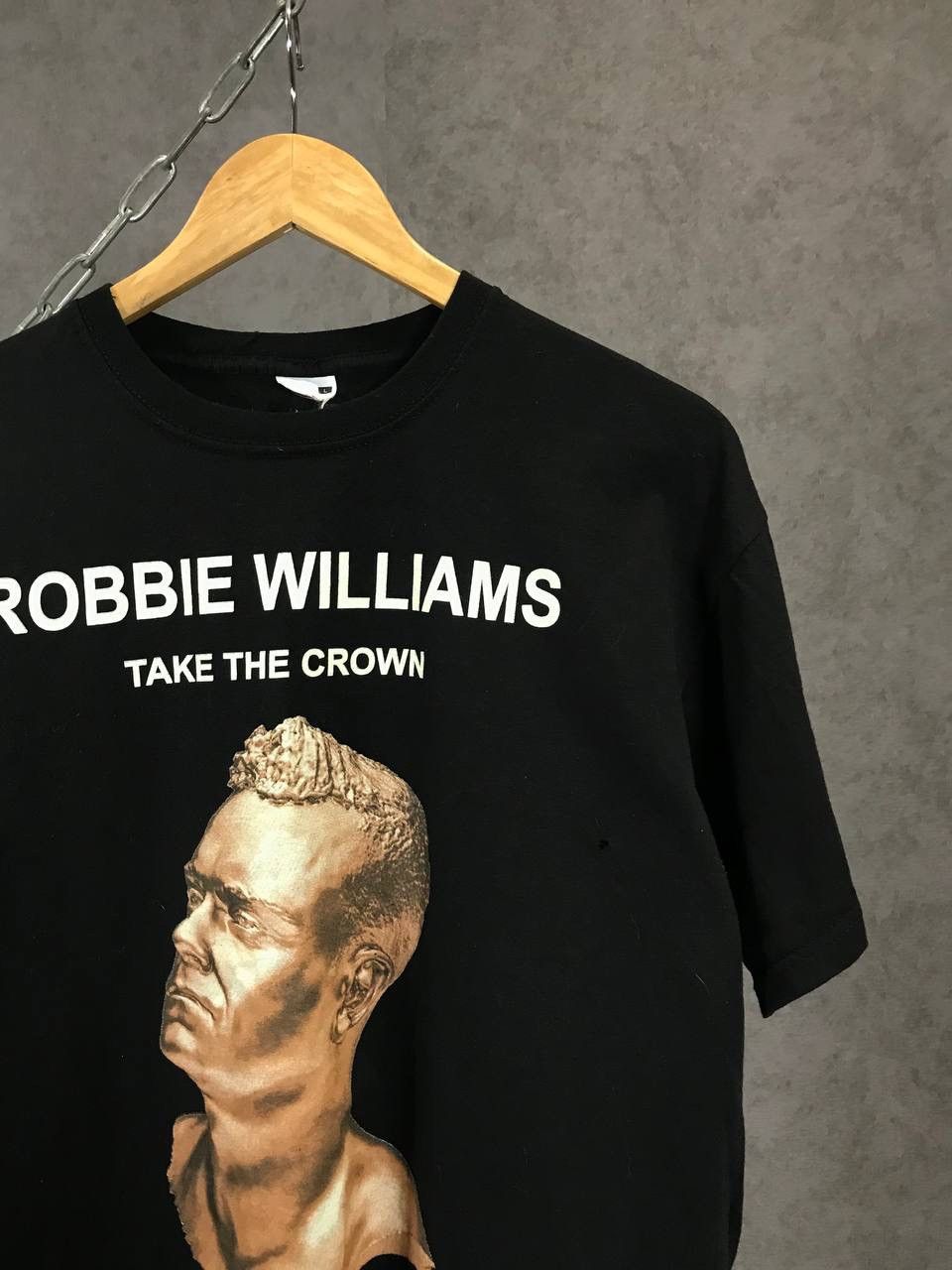 Band Tees Robbie Williams rock band tour tee Size US L / EU 52-54 / 3 - 3 Thumbnail