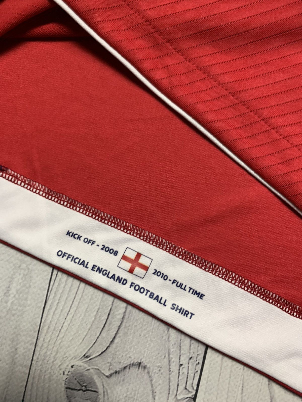 Umbro Vintage soccer jersey England 4 Gerrard Umbro size XXL Size US XXL / EU 58 / 5 - 7 Thumbnail