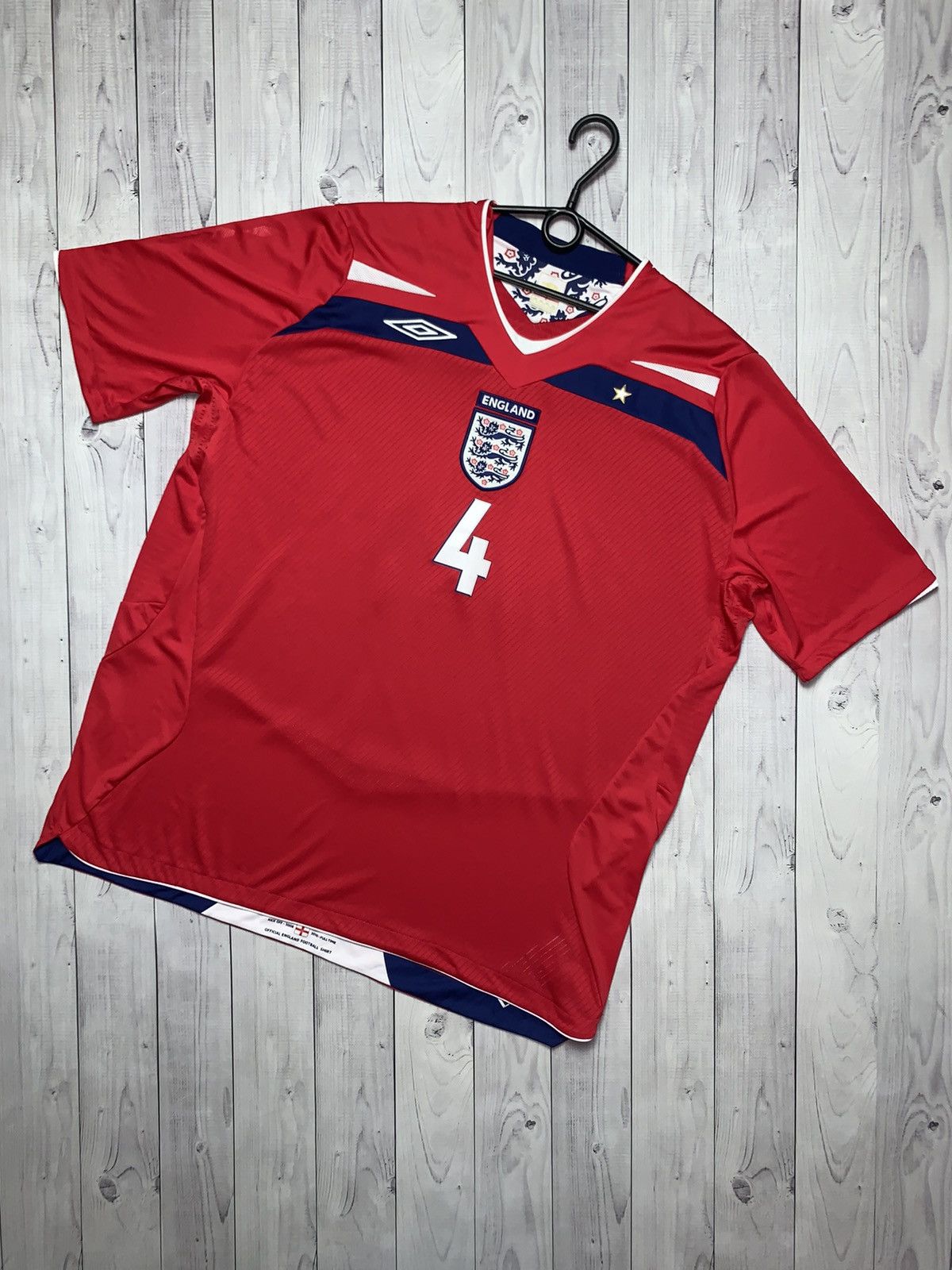 Umbro Vintage soccer jersey England 4 Gerrard Umbro size XXL Size US XXL / EU 58 / 5 - 4 Thumbnail