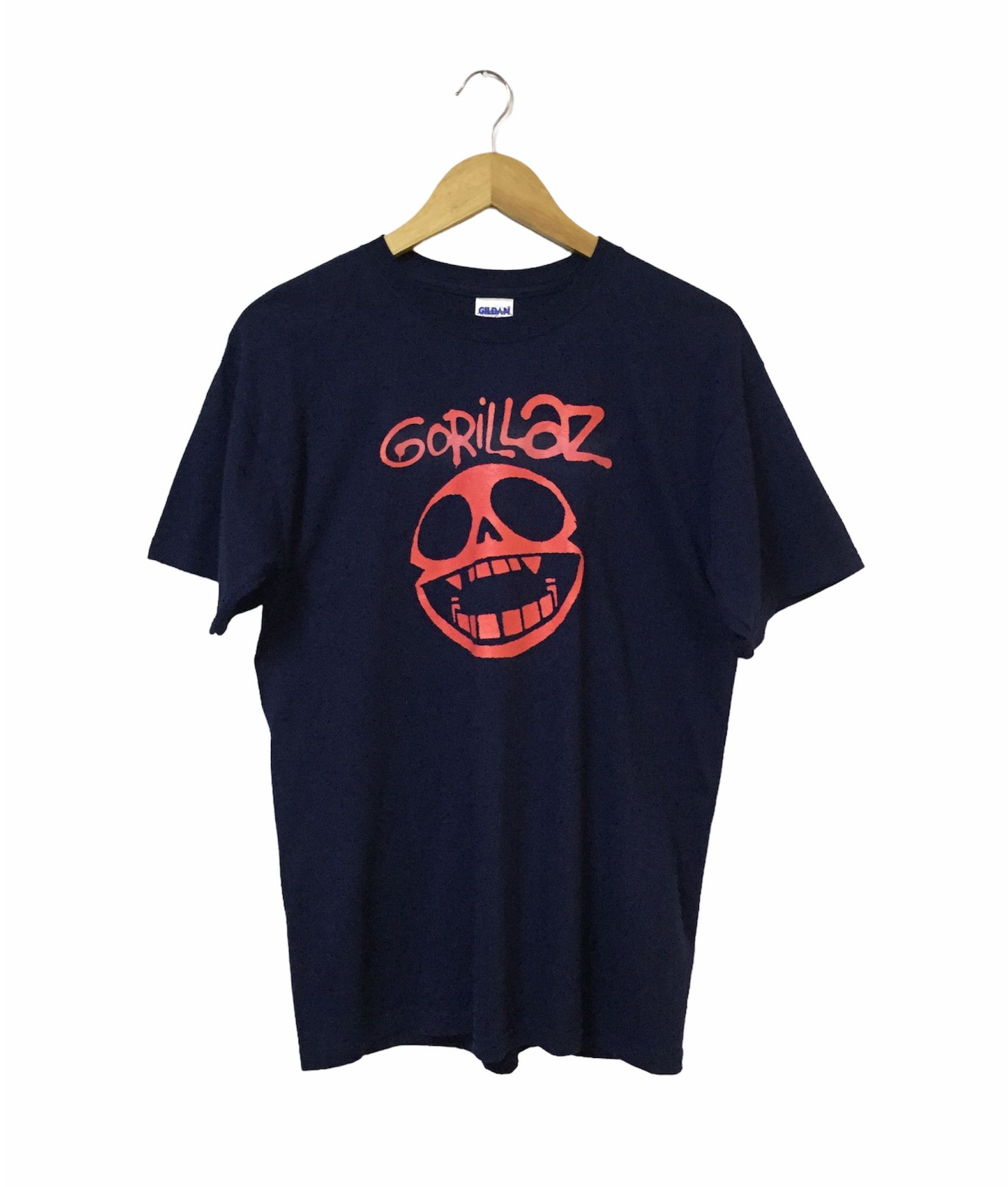 Band Tees VINTAGE 00s GORILLAZ DAMON ALBARN POP ROCK BAND TSHIRT Size US M / EU 48-50 / 2 - 1 Thumbnail
