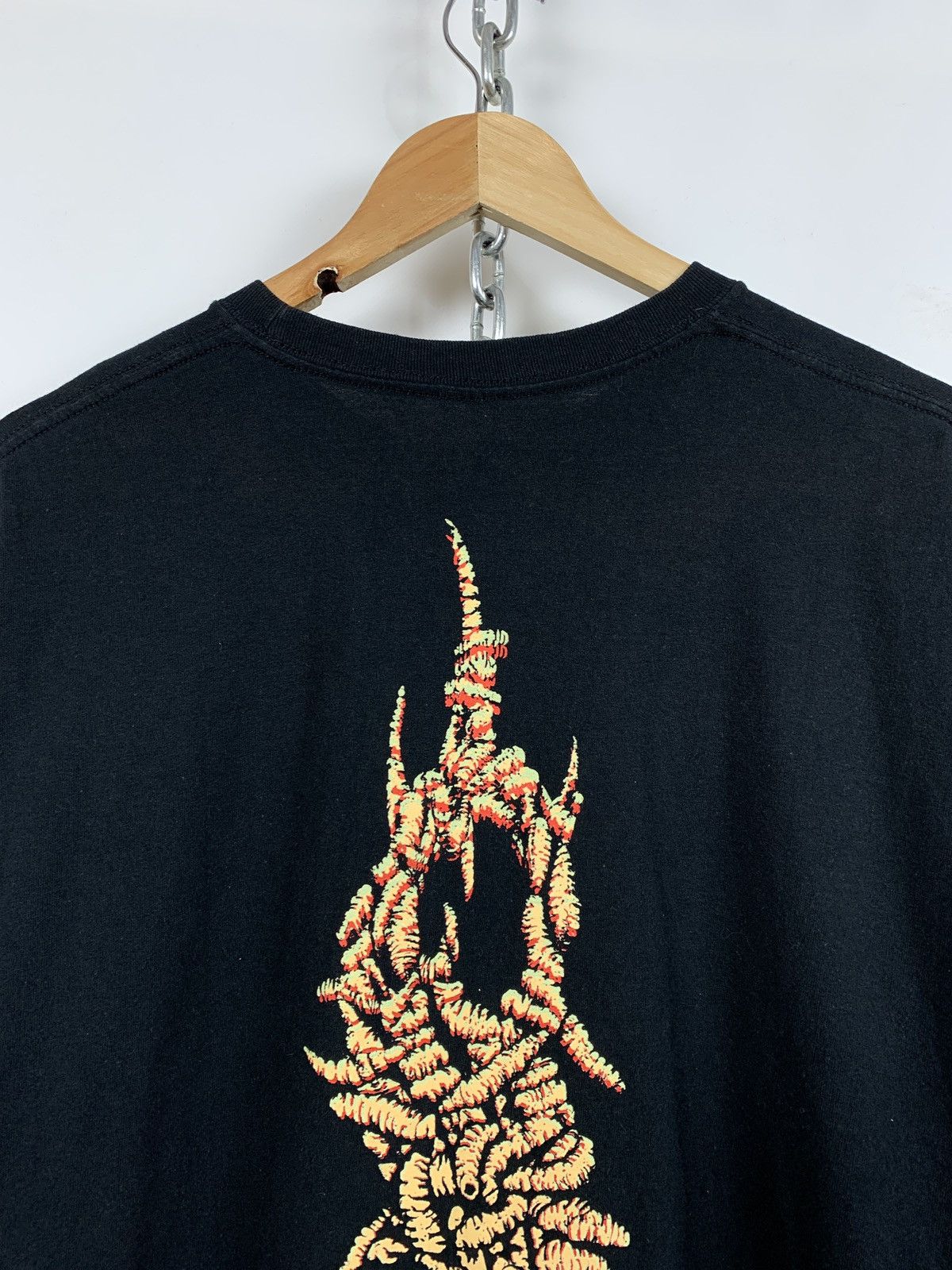 Band Tees 2015 Slipknot Des Moines Black Band T-Shirt Size US XXL / EU 58 / 5 - 9 Thumbnail