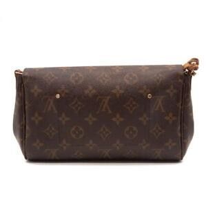 Louis Vuitton Favorite Mm Brown Monogram Canvas Shoulder Bag