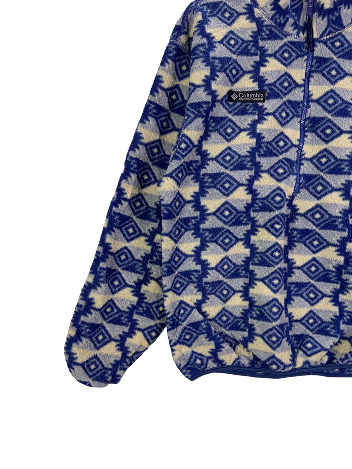 Columbia Vintage Columbia Native Abstract Design Streetwear Fleece Size US M / EU 48-50 / 2 - 7 Thumbnail