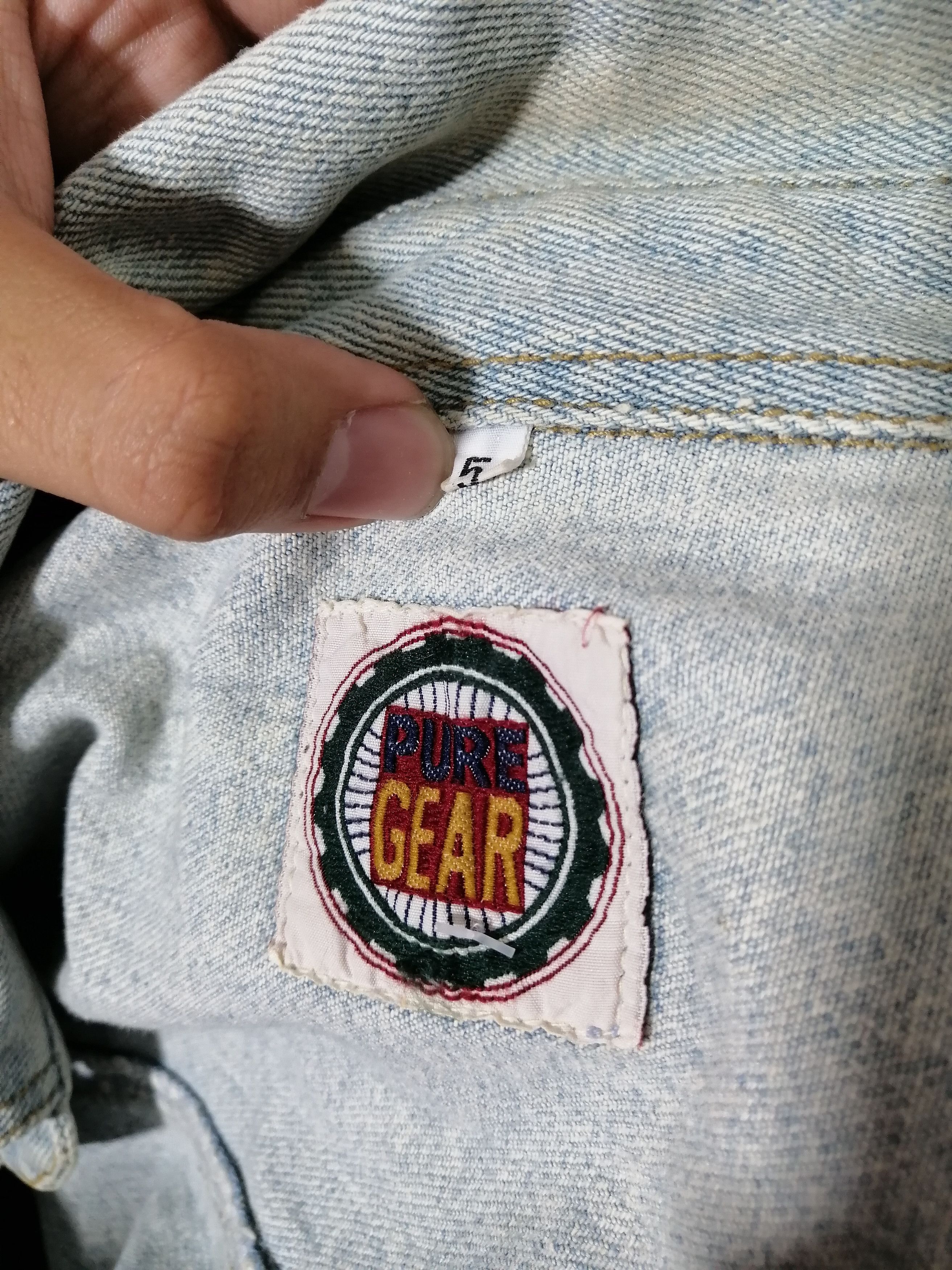 Designer Pure Gear Denim Jacket Size US L / EU 52-54 / 3 - 5 Thumbnail