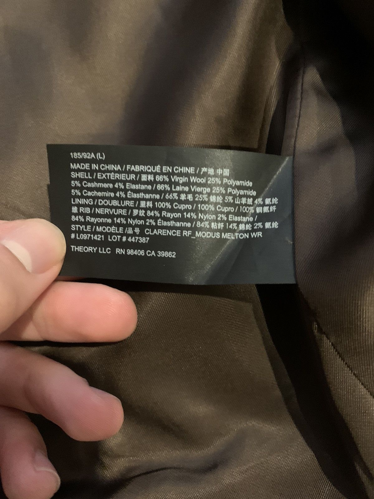 Theory Theory Clarence Wool Coat Size US L / EU 52-54 / 3 - 5 Thumbnail