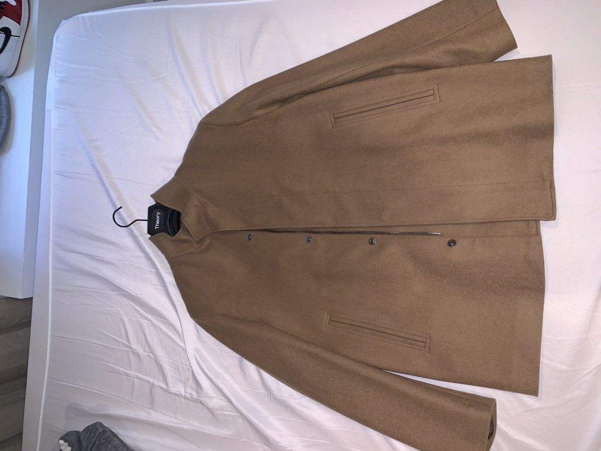 Theory Theory Clarence Wool Coat Size US L / EU 52-54 / 3 - 2 Thumbnail