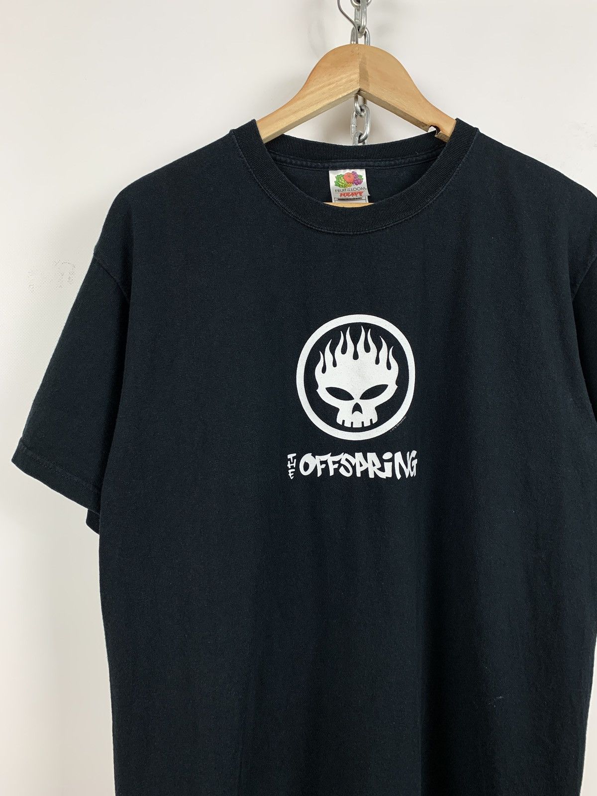 トップス 2000s THE OFFSPRING vintage band T-shirt ORIGINAL VINTAGE 2000 THE OFFSPRING BAND BLACK T-SHIRT MEN'S