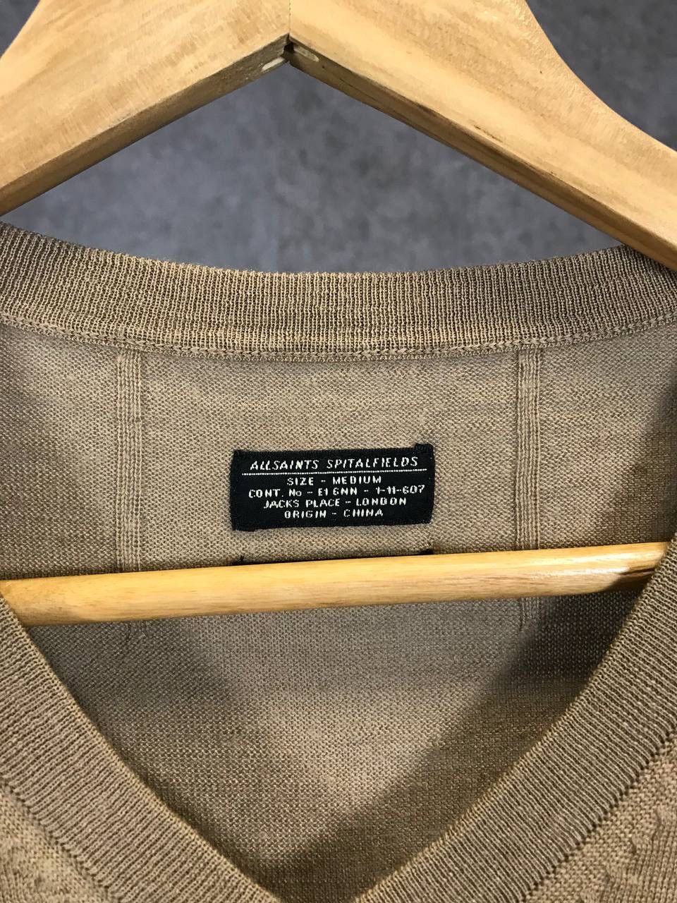 Allsaints × Vintage Allsaints vintage wool sweater Size US M / EU 48-50 / 2 - 3 Thumbnail