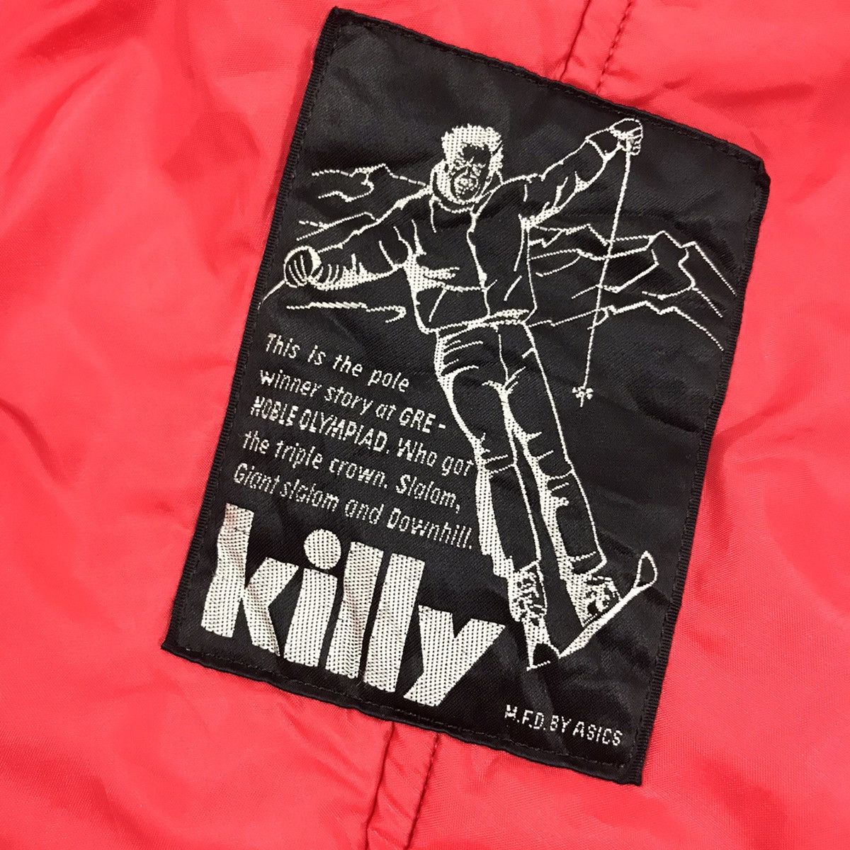 Asics Vintage Killy By Asics Ski Bomber Jacket Size US M / EU 48-50 / 2 - 8 Thumbnail