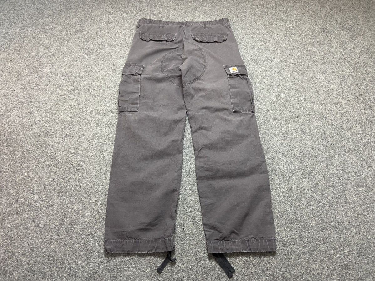 Carhartt × Carhartt Wip × Vintage Vintage Carhartt Wip Grey Cargo Pants Size US 32 / EU 48 - 2 Thumbnail