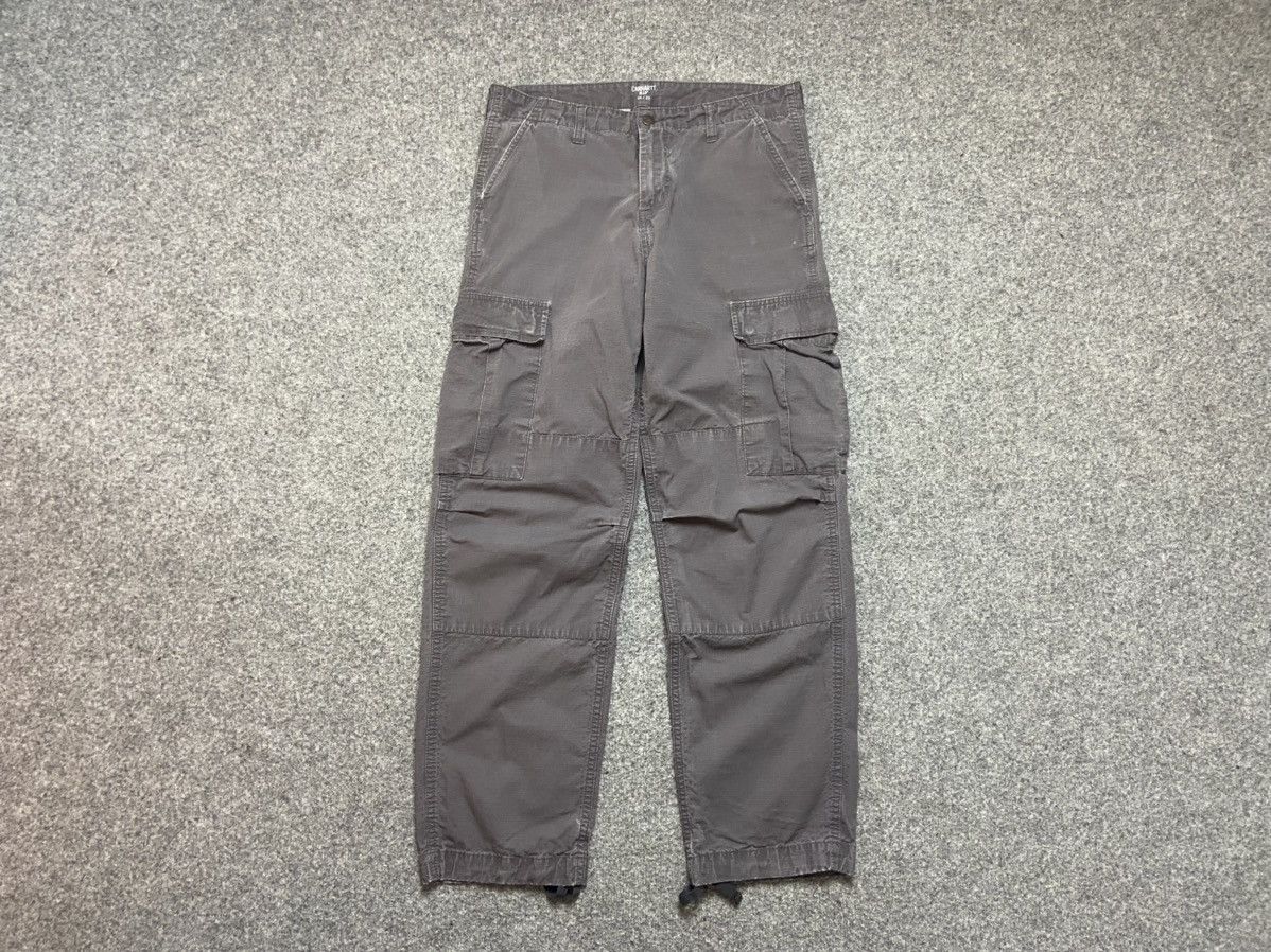 Carhartt × Carhartt Wip × Vintage Vintage Carhartt Wip Grey Cargo Pants Size US 32 / EU 48 - 15 Thumbnail