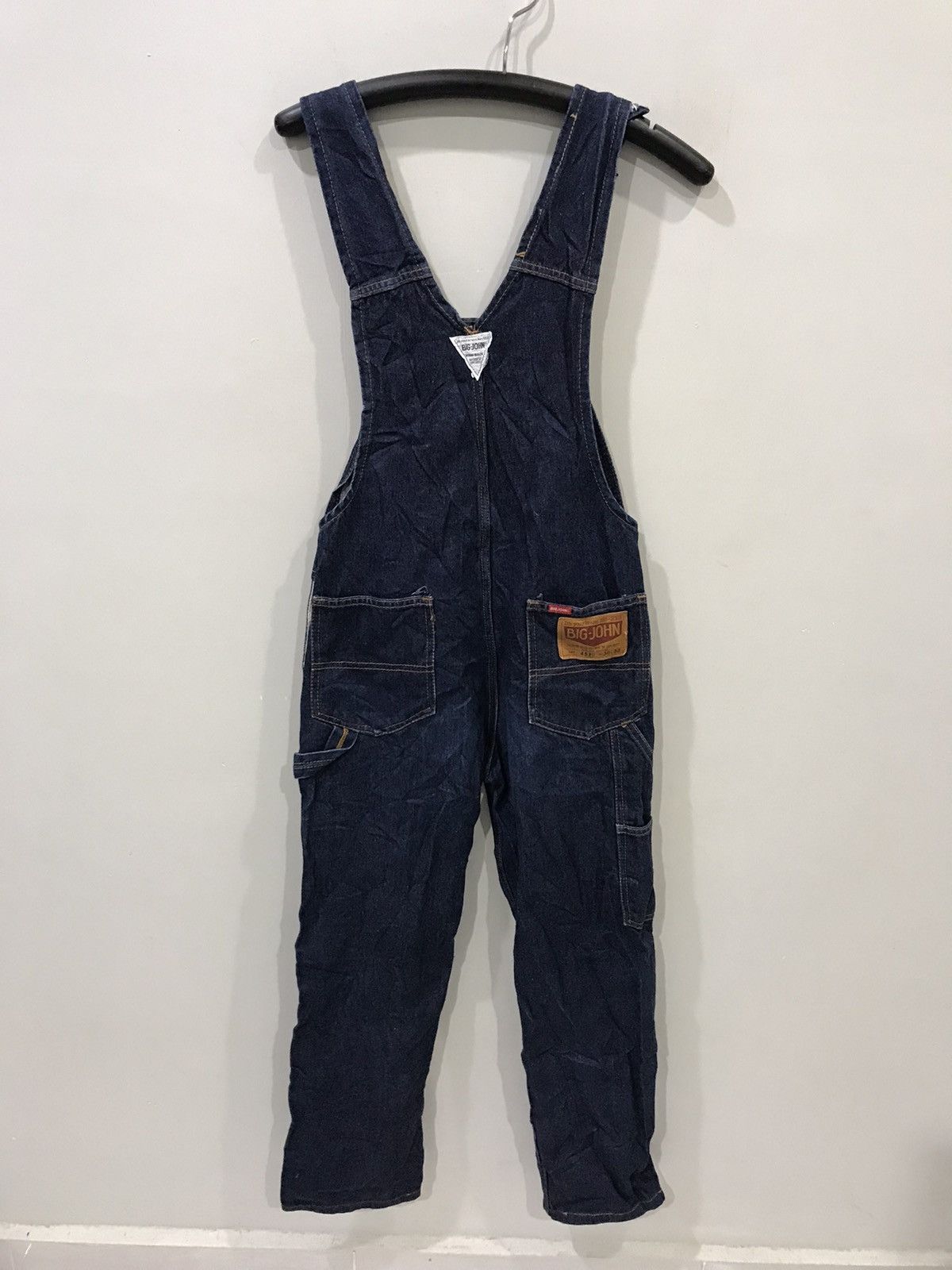 Big John For W26-27🔥Vintage BIG JOHN Japan Denim Overall Size US 29 - 6 Thumbnail