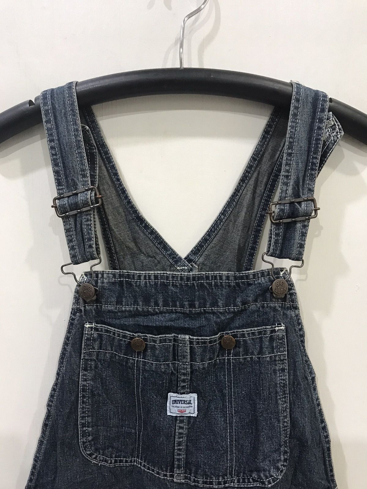 Big John For W31-29🔥BIG JOHN Japan Denim Overall Size US 33 - 2 Thumbnail