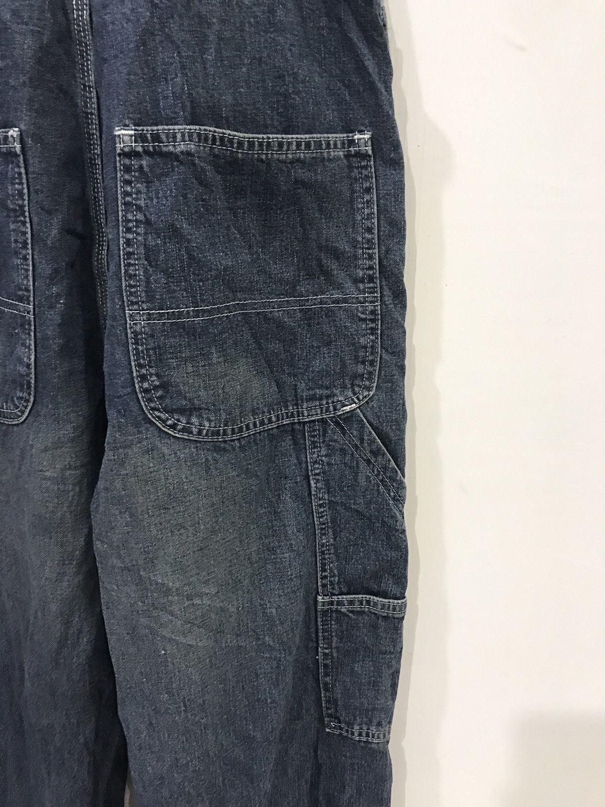 Big John For W31-29🔥BIG JOHN Japan Denim Overall Size US 33 - 9 Thumbnail