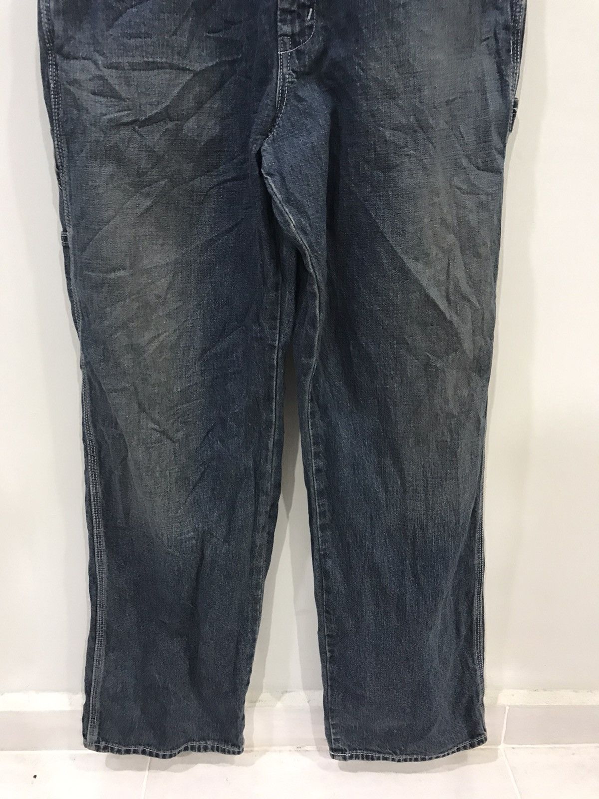 Big John For W31-29🔥BIG JOHN Japan Denim Overall Size US 33 - 4 Thumbnail