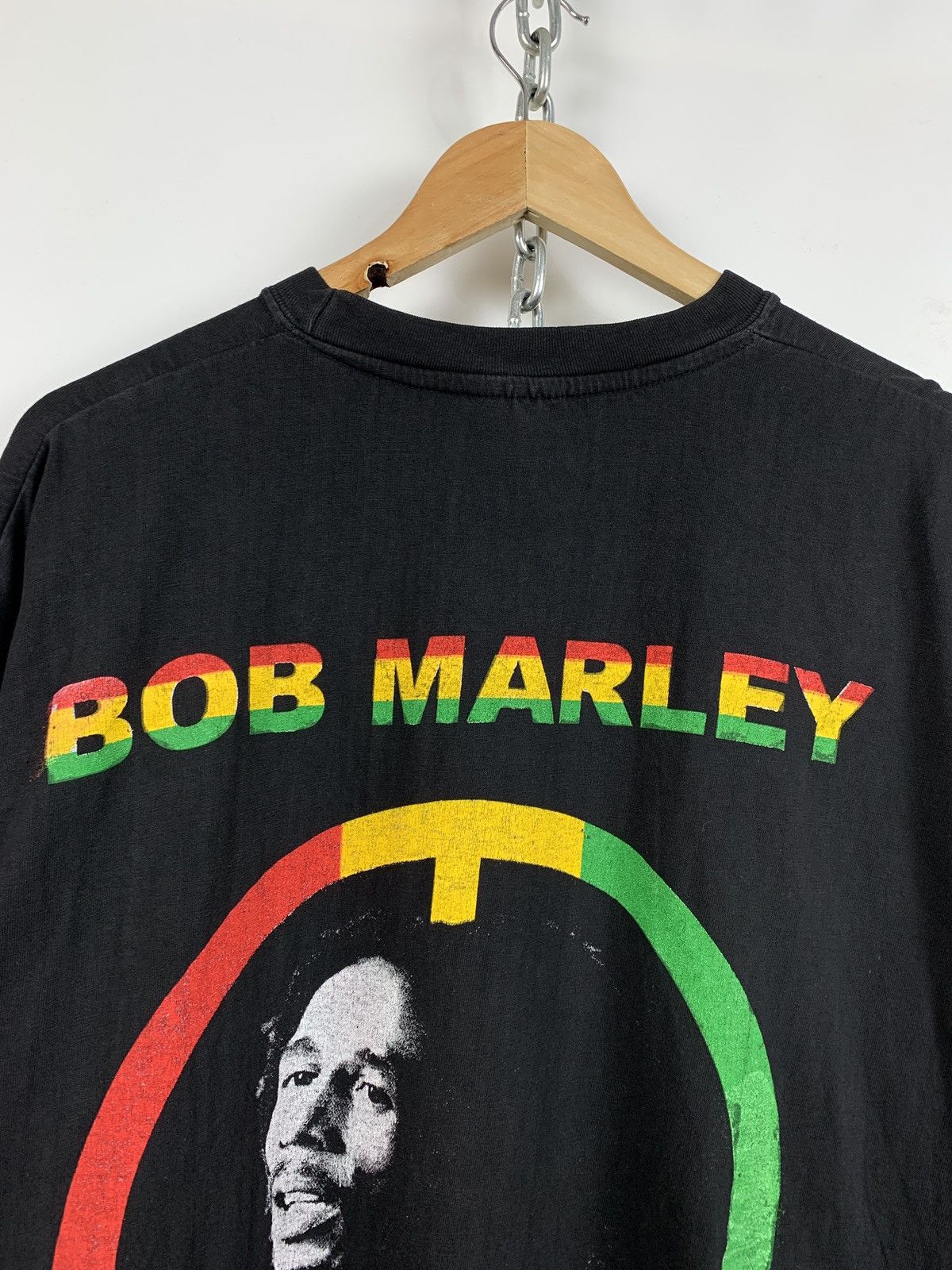 Band Tees 90s Vintage Bob Marley The King Of Reggae T-Shirt Size US XL / EU 56 / 4 - 10 Thumbnail