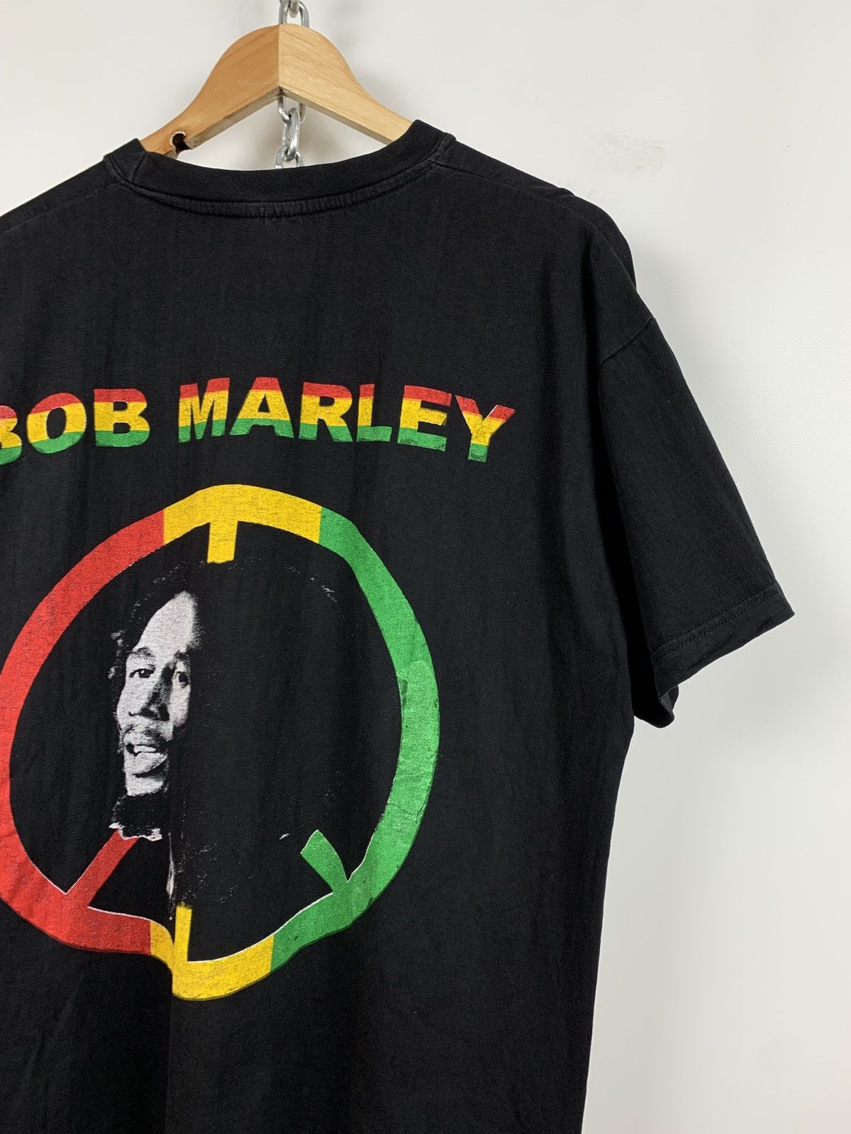 Band Tees 90s Vintage Bob Marley The King Of Reggae T-Shirt Size US XL / EU 56 / 4 - 6 Thumbnail