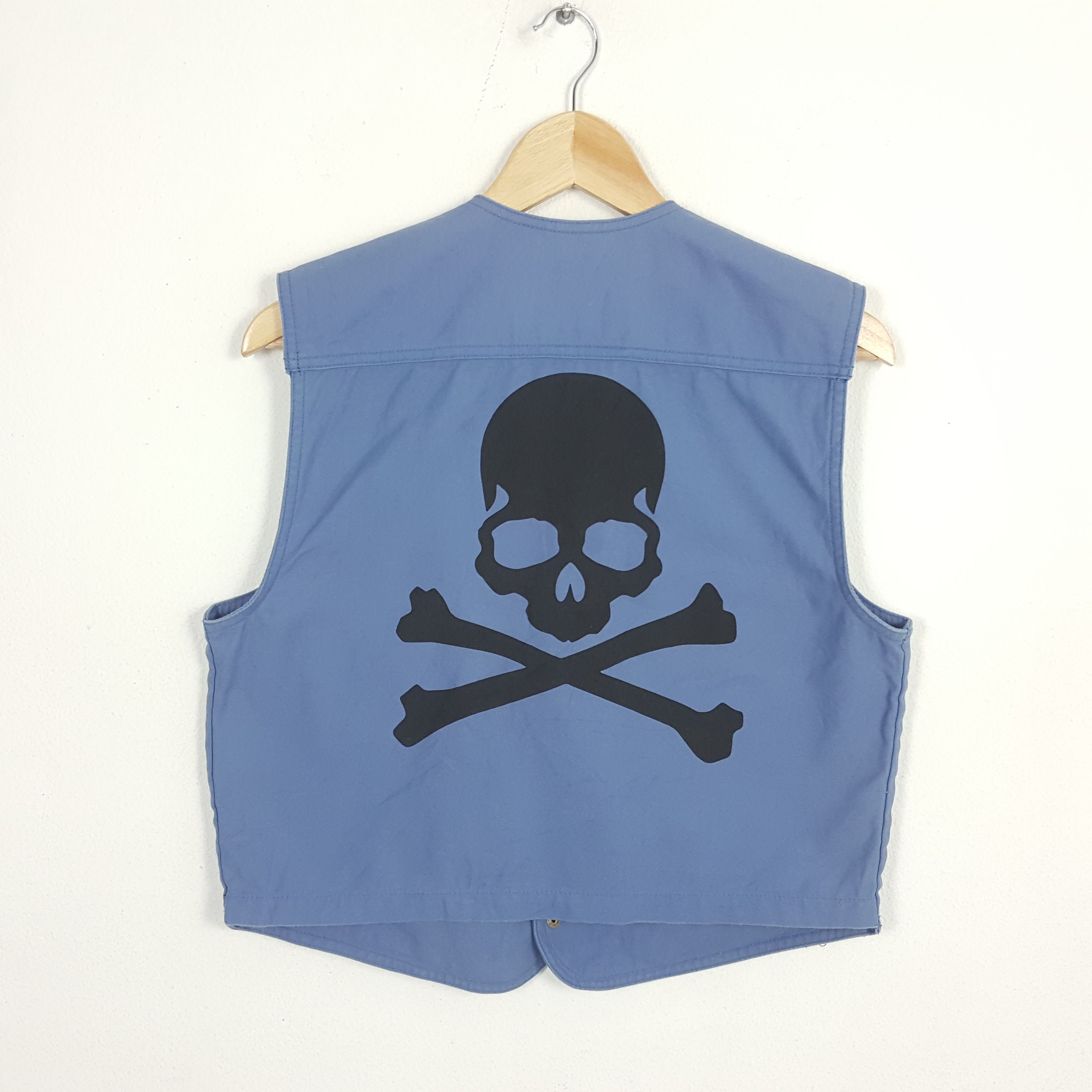 Vintage SKULLS X Japanese Brand Style Vest