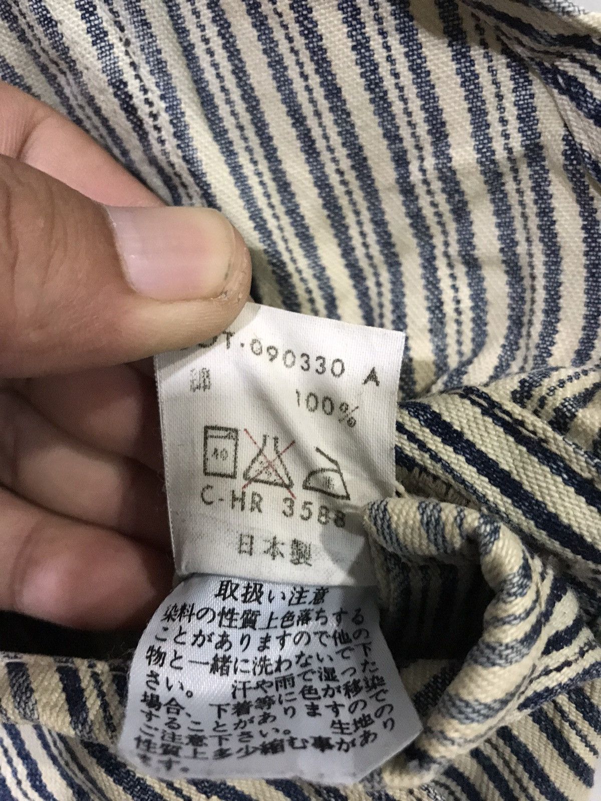 Japanese Brand 🔥For W30-32🔥BLUE WAY Hickory Stripe Overall Size US 34 / EU 50 - 10 Thumbnail