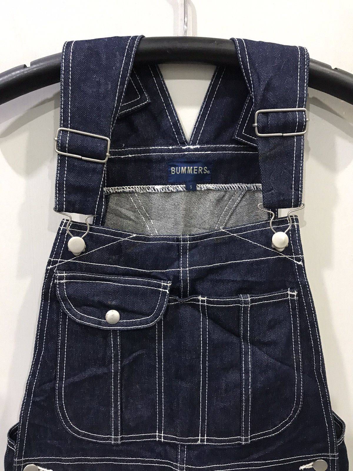 Japanese Brand BUMMERS Japanese 10Oz Denim Overall Size US 33 - 2 Thumbnail