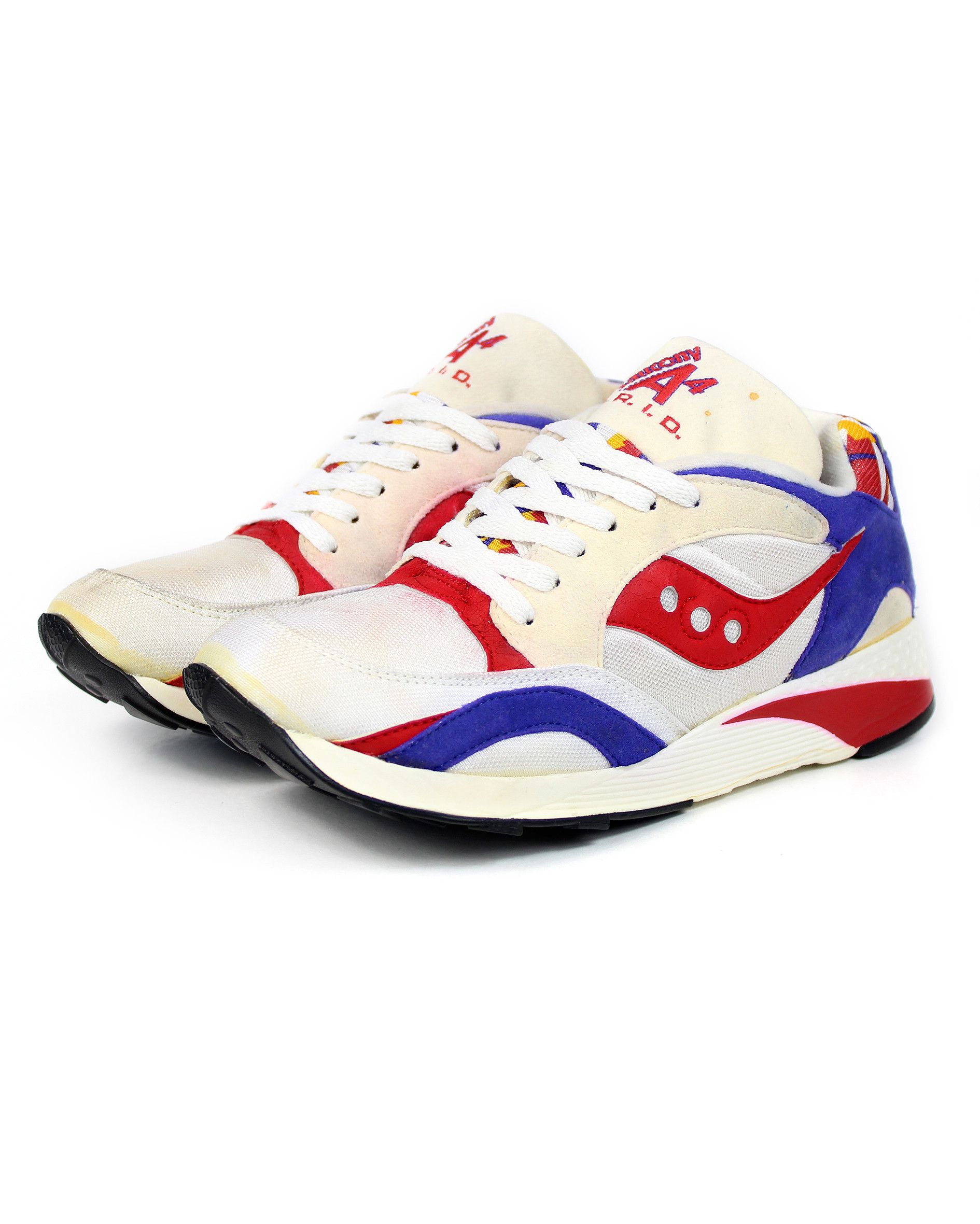 Saucony NOS 1990 90s vintage Saucony GRID R4 kicks sneakers OG Size US 7 / EU 40 - 4 Thumbnail