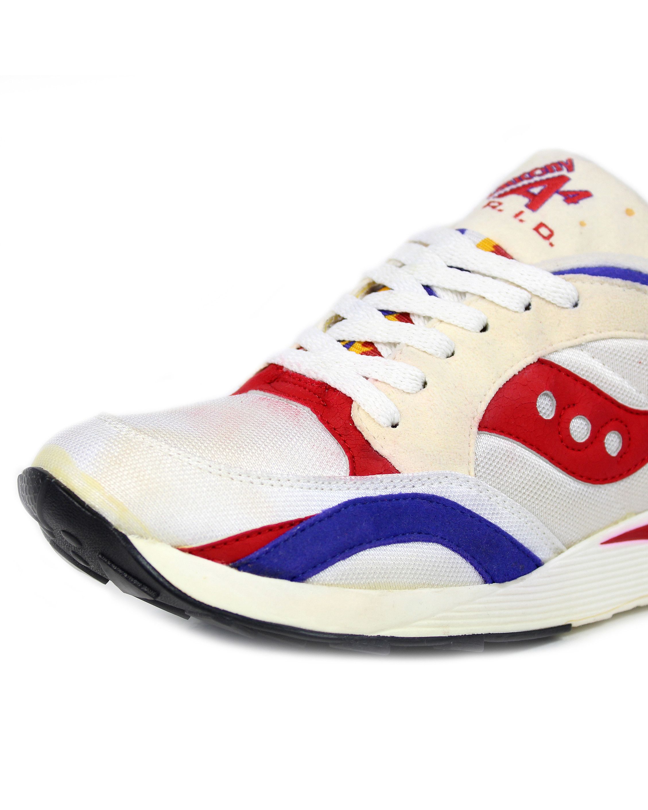 Saucony NOS 90s vintage Saucony GRID R4 kicks sneakers OG 1990 Size US 8.5 / IT 38.5 - 2 Thumbnail