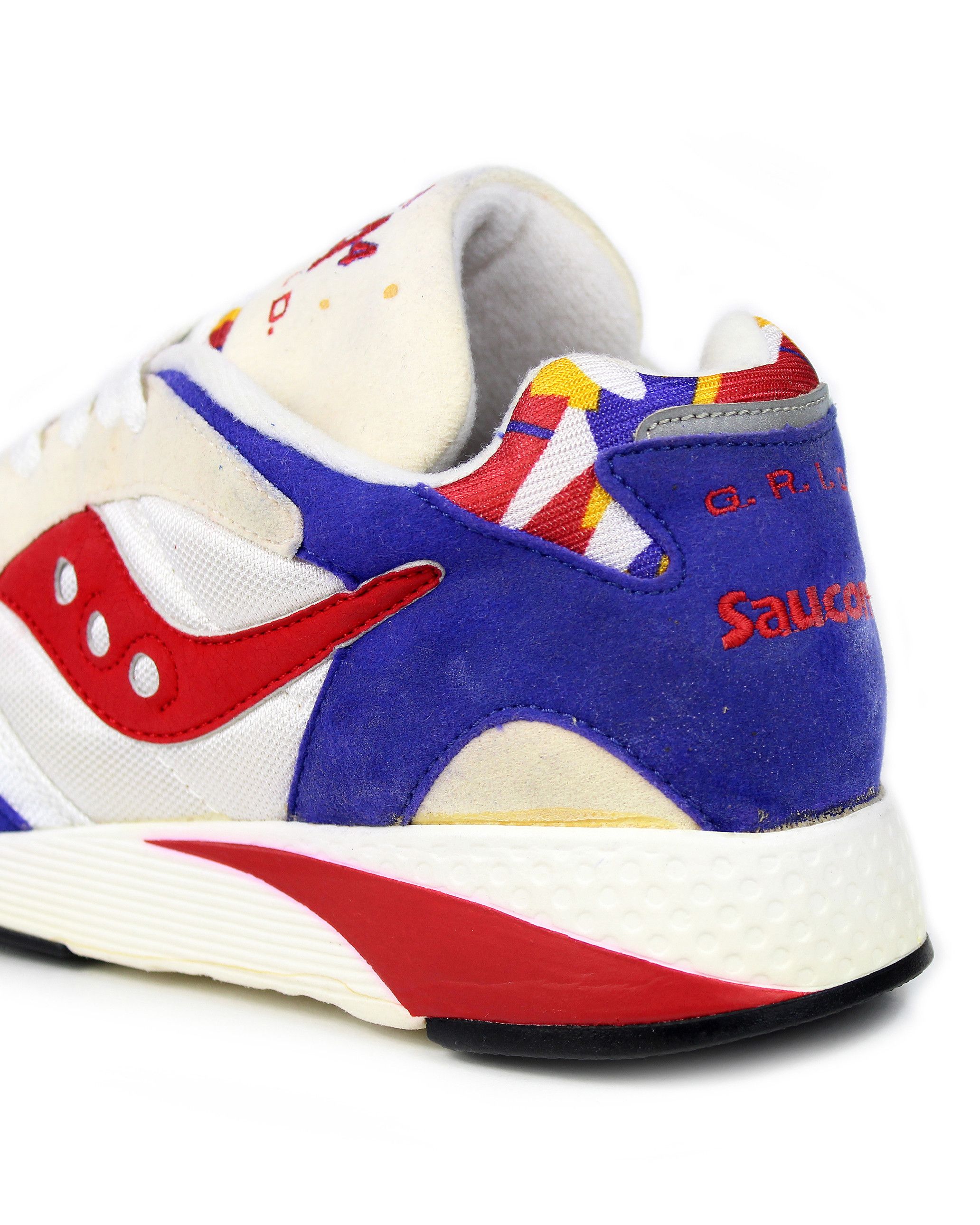 Saucony NOS 90s vintage Saucony GRID R4 kicks sneakers OG 1990 Size US 8.5 / IT 38.5 - 3 Thumbnail