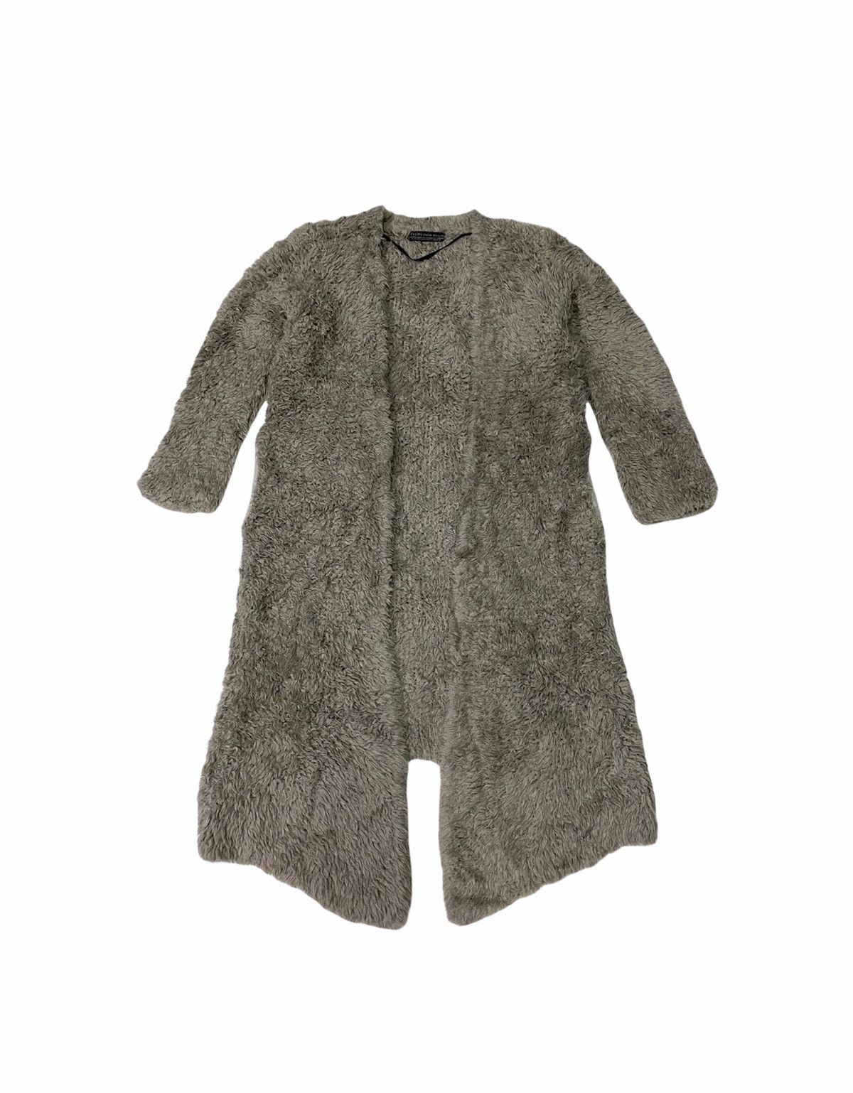 Yohji Yamamoto YVON INED N.Vague Fuzzy Fleece Capes Size US S / EU 44-46 / 1 - 1 Thumbnail