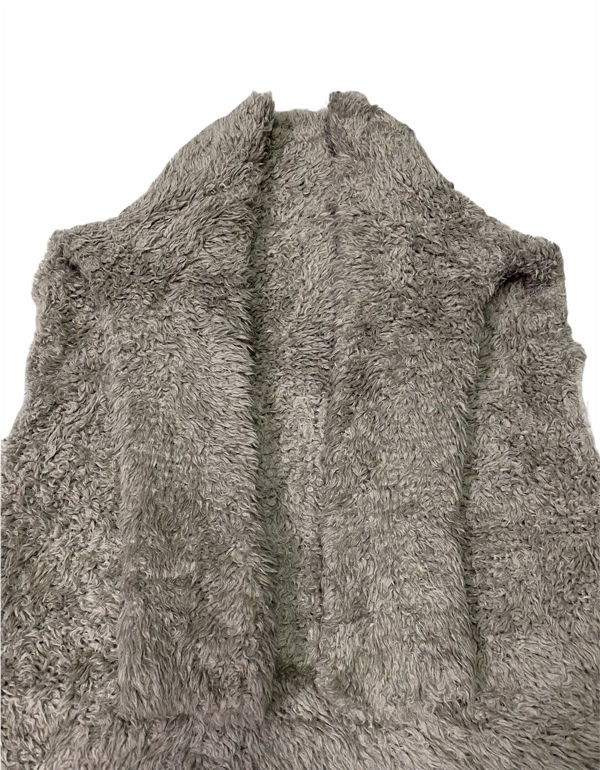 Yohji Yamamoto YVON INED N.Vague Fuzzy Fleece Capes Size US S / EU 44-46 / 1 - 8 Thumbnail