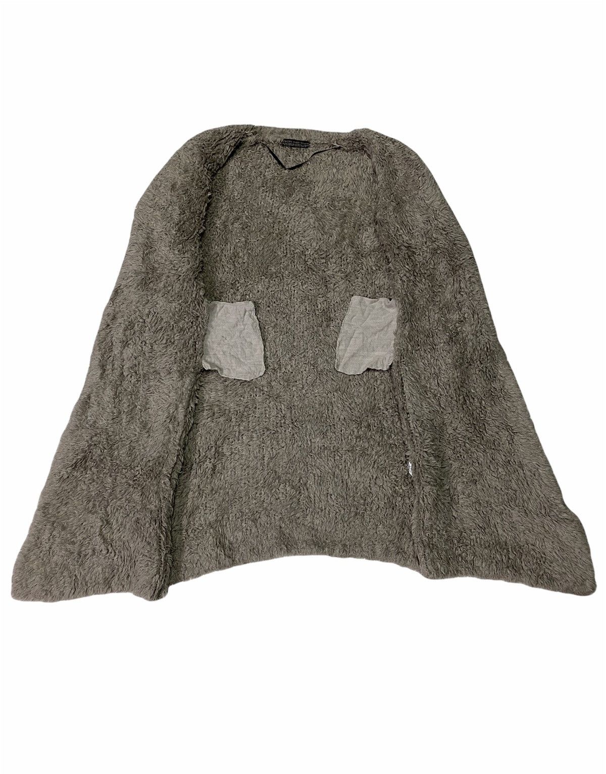 Yohji Yamamoto YVON INED N.Vague Fuzzy Fleece Capes Size US S / EU 44-46 / 1 - 10 Thumbnail