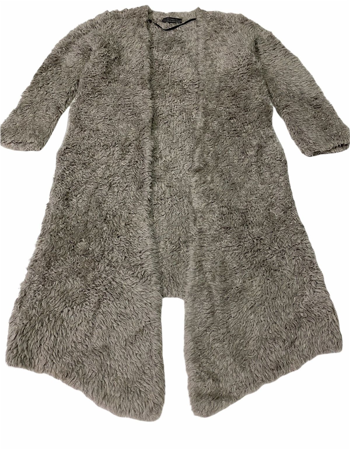 Yohji Yamamoto YVON INED N.Vague Fuzzy Fleece Capes Size US S / EU 44-46 / 1 - 3 Thumbnail