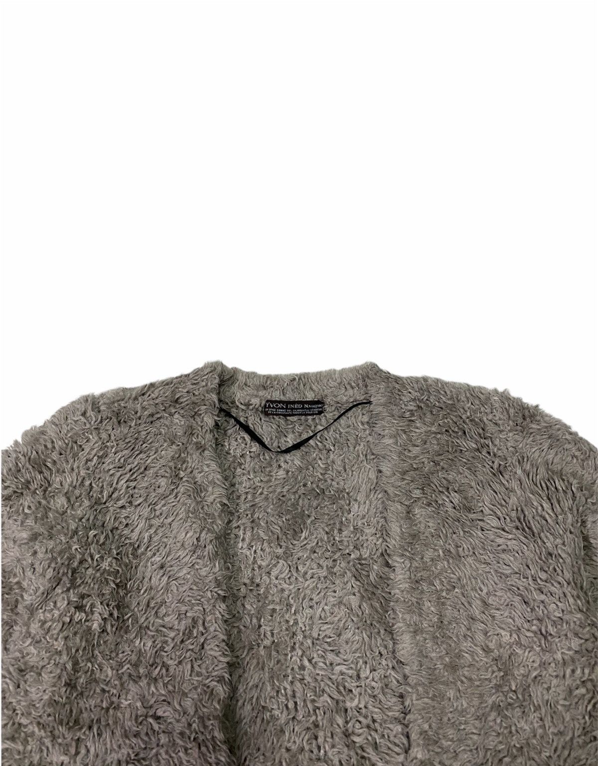 Yohji Yamamoto YVON INED N.Vague Fuzzy Fleece Capes Size US S / EU 44-46 / 1 - 5 Thumbnail
