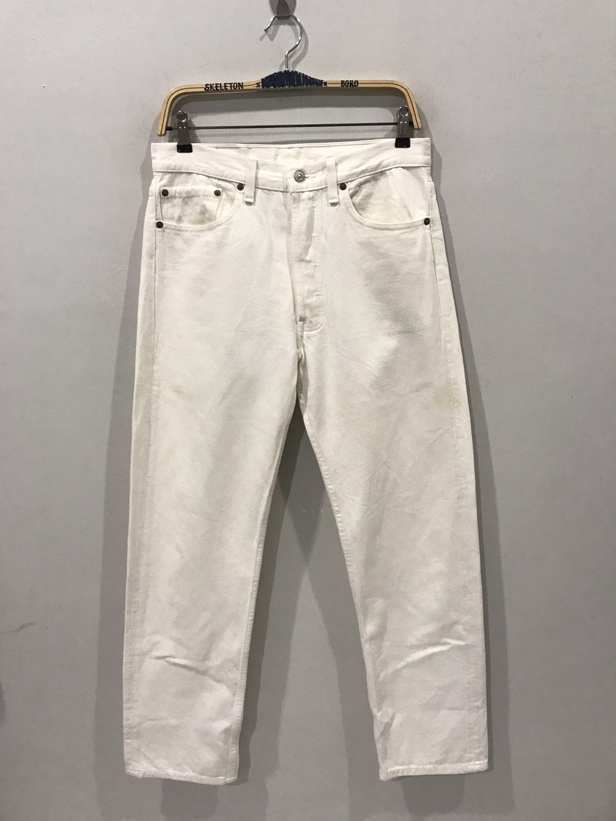 Levi's × Vintage Vintage 90s Levis 501 552 Button Jeans Size US 31 - 1 Thumbnail