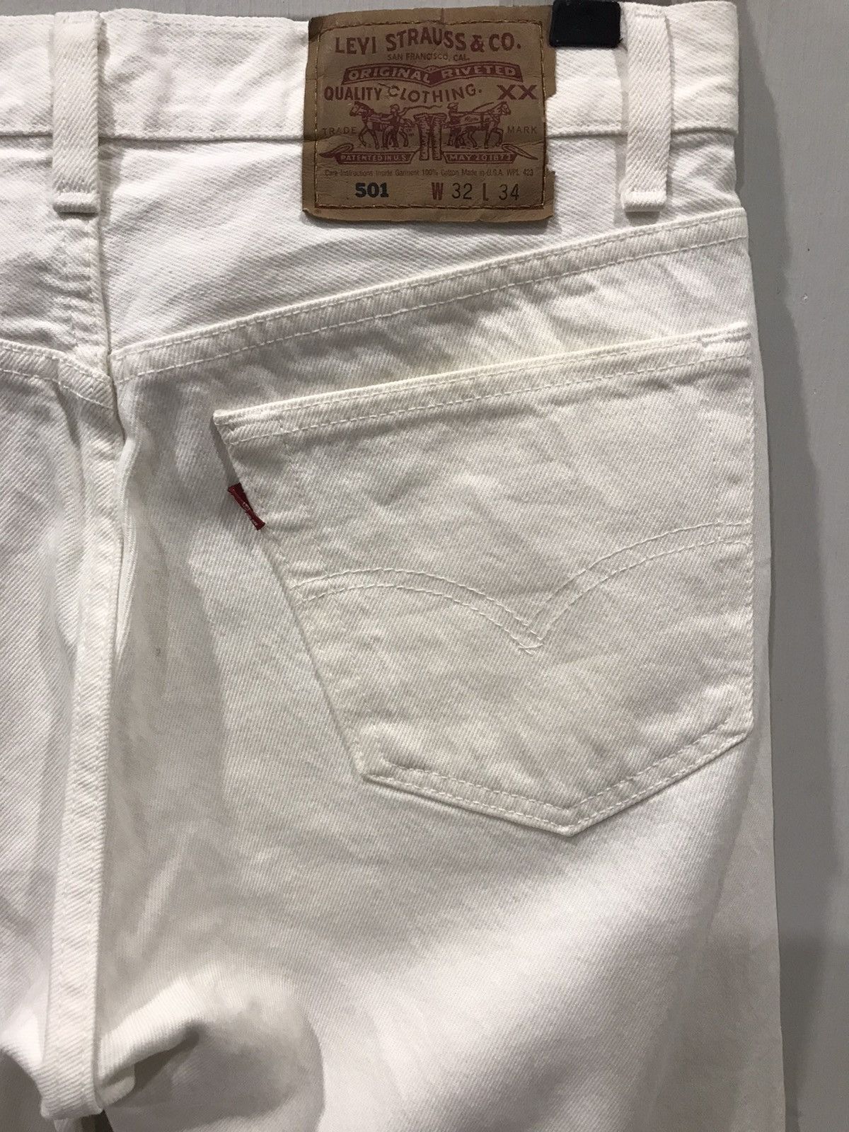 Levi's × Vintage Vintage 90s Levis 501 552 Button Jeans Size US 31 - 11 Thumbnail