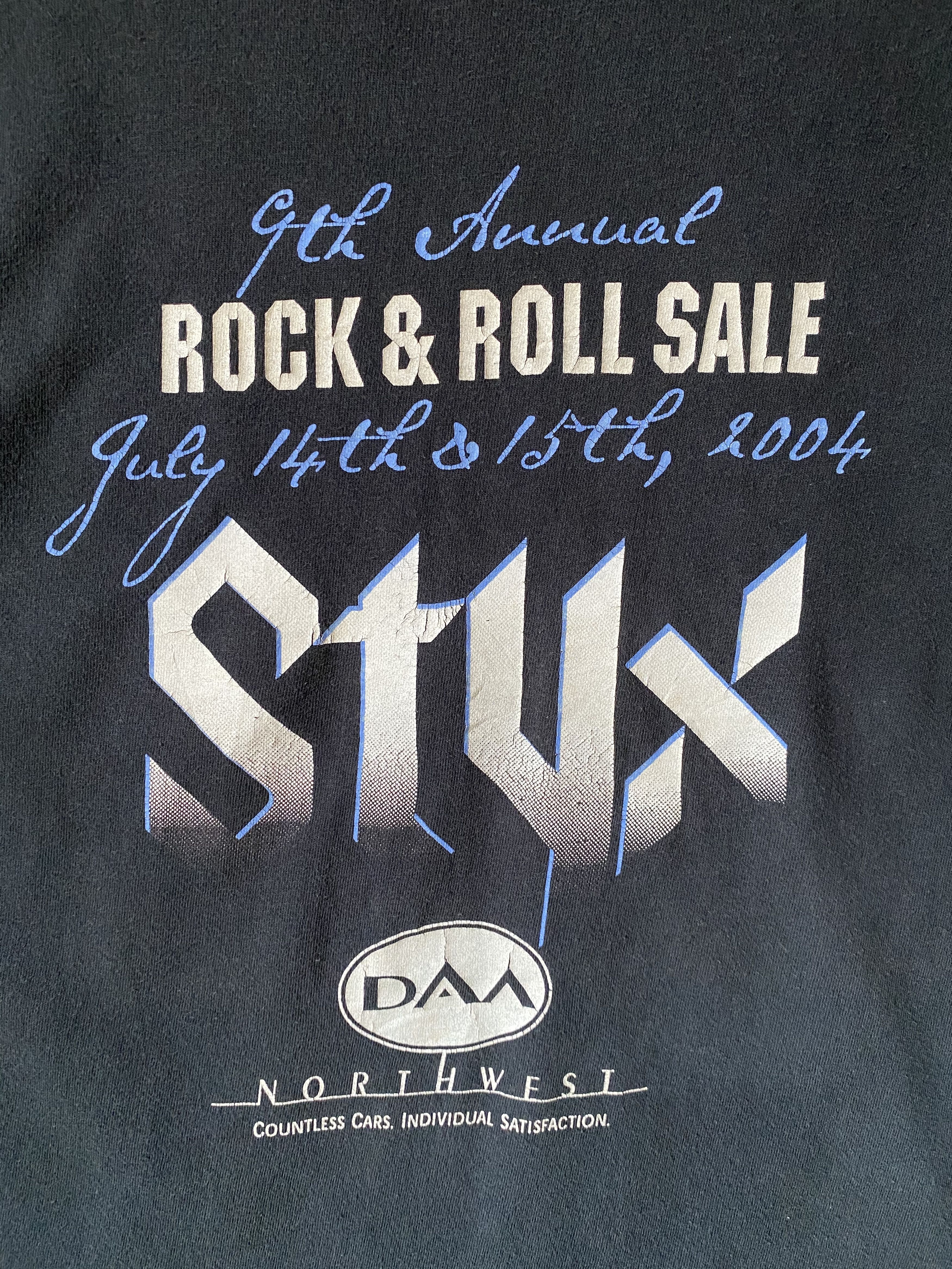 Band Tees × Vintage 💥VINTAGE STYX rock band single pocket rock & roll TEE shirt Size US L / EU 52-54 / 3 - 4 Thumbnail