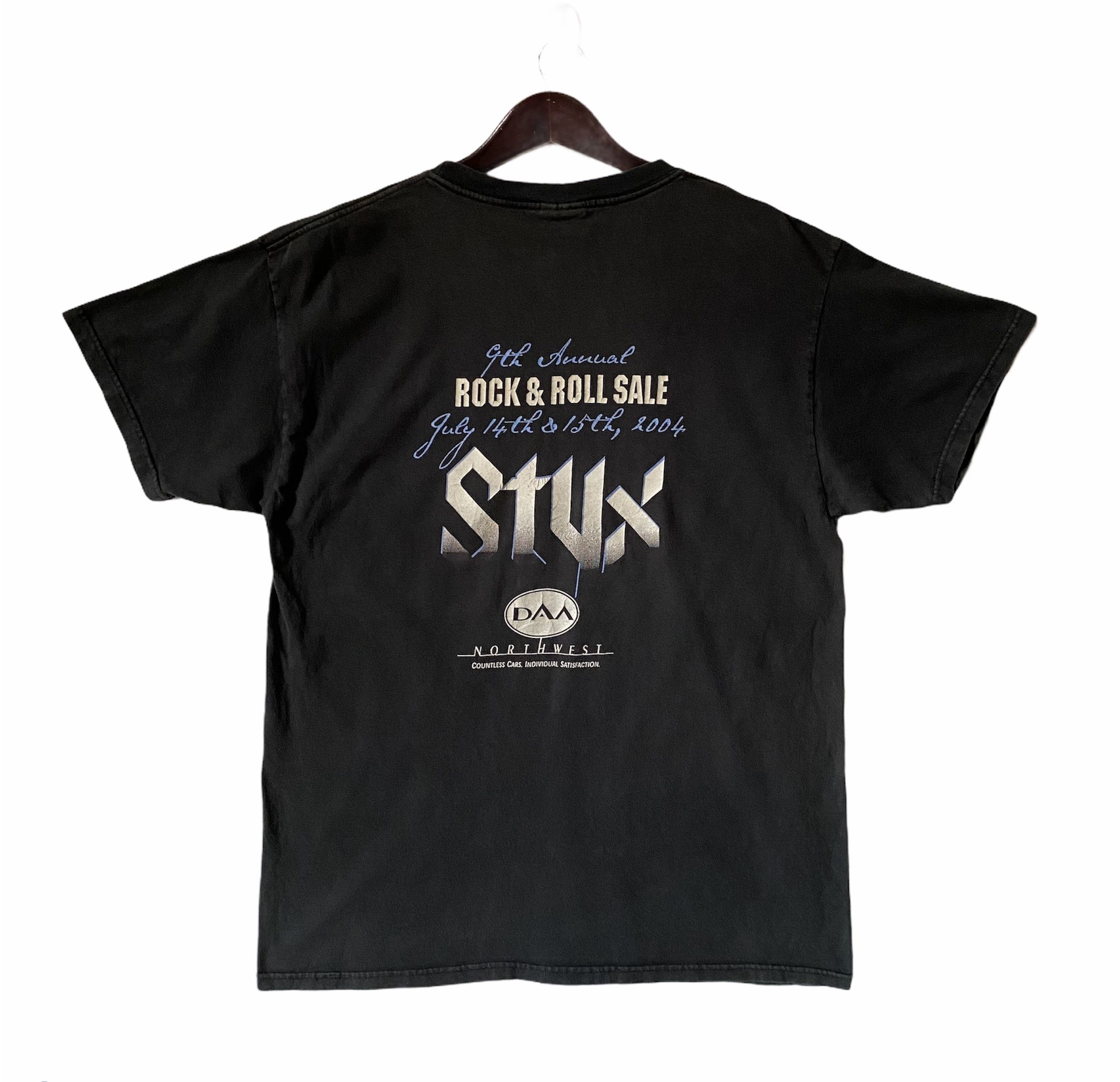Band Tees × Vintage 💥VINTAGE STYX rock band single pocket rock & roll TEE shirt Size US L / EU 52-54 / 3 - 1 Thumbnail