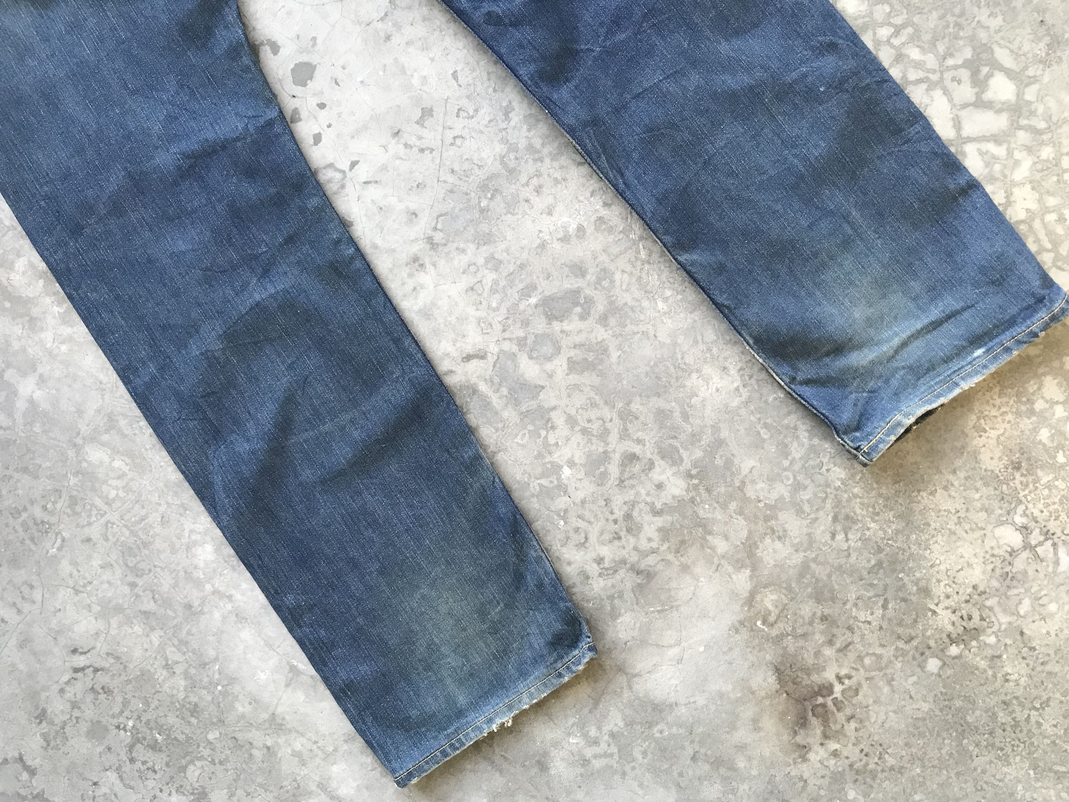 Levi's Levis 501 Dark Blue Faded Denim Size US 32 / EU 48 - 10 Thumbnail