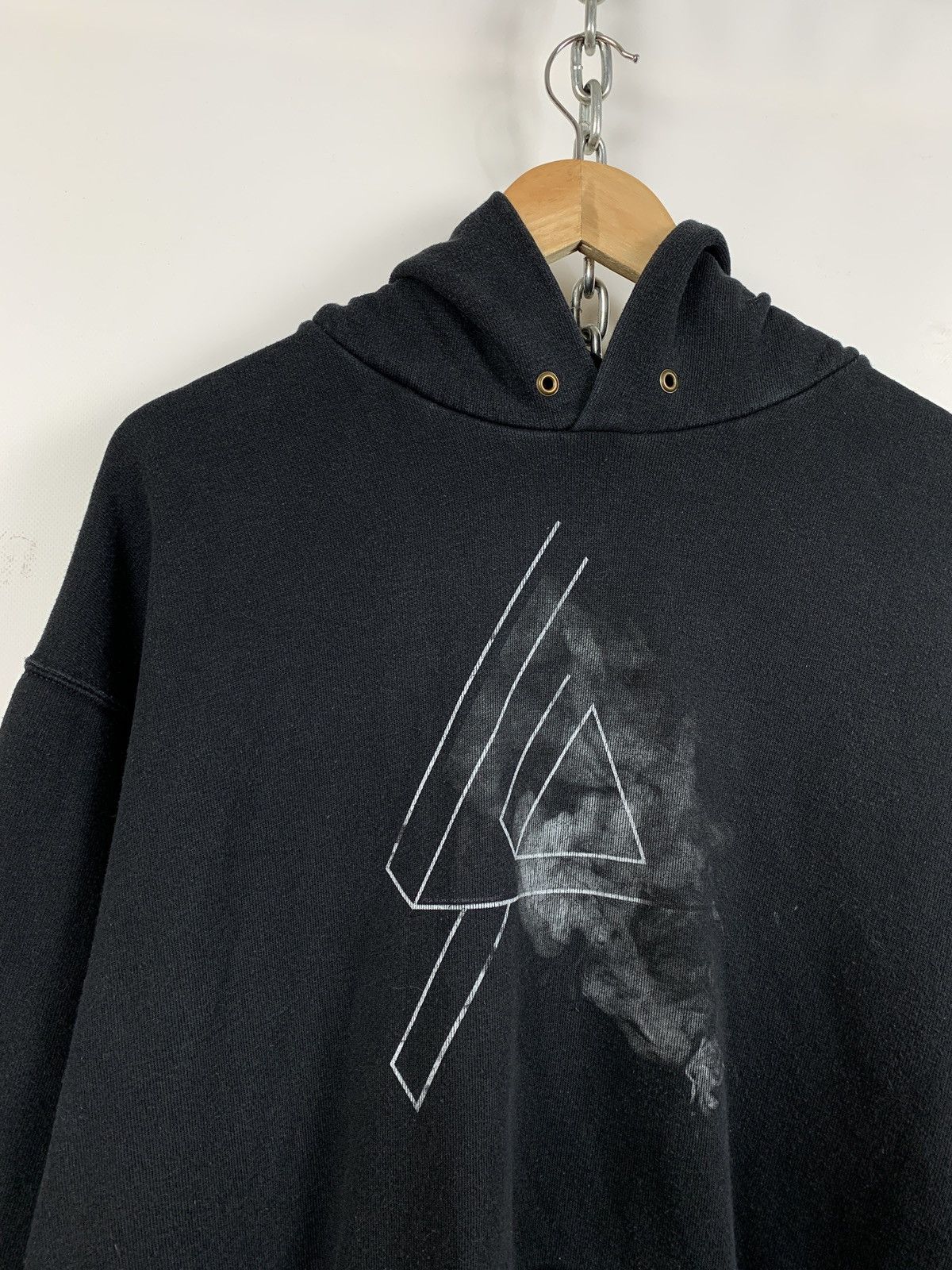 Band Tees 2014 Vintage Linkin Park Faded Black Hoodie Size US XL / EU 56 / 4 - 8 Thumbnail