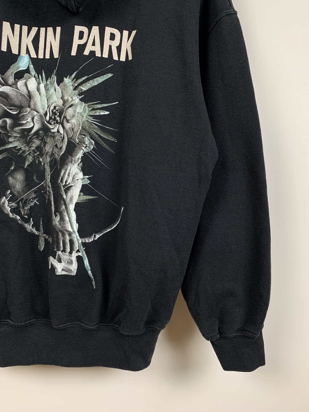 Band Tees 2014 Vintage Linkin Park Faded Black Hoodie Size US XL / EU 56 / 4 - 6 Thumbnail