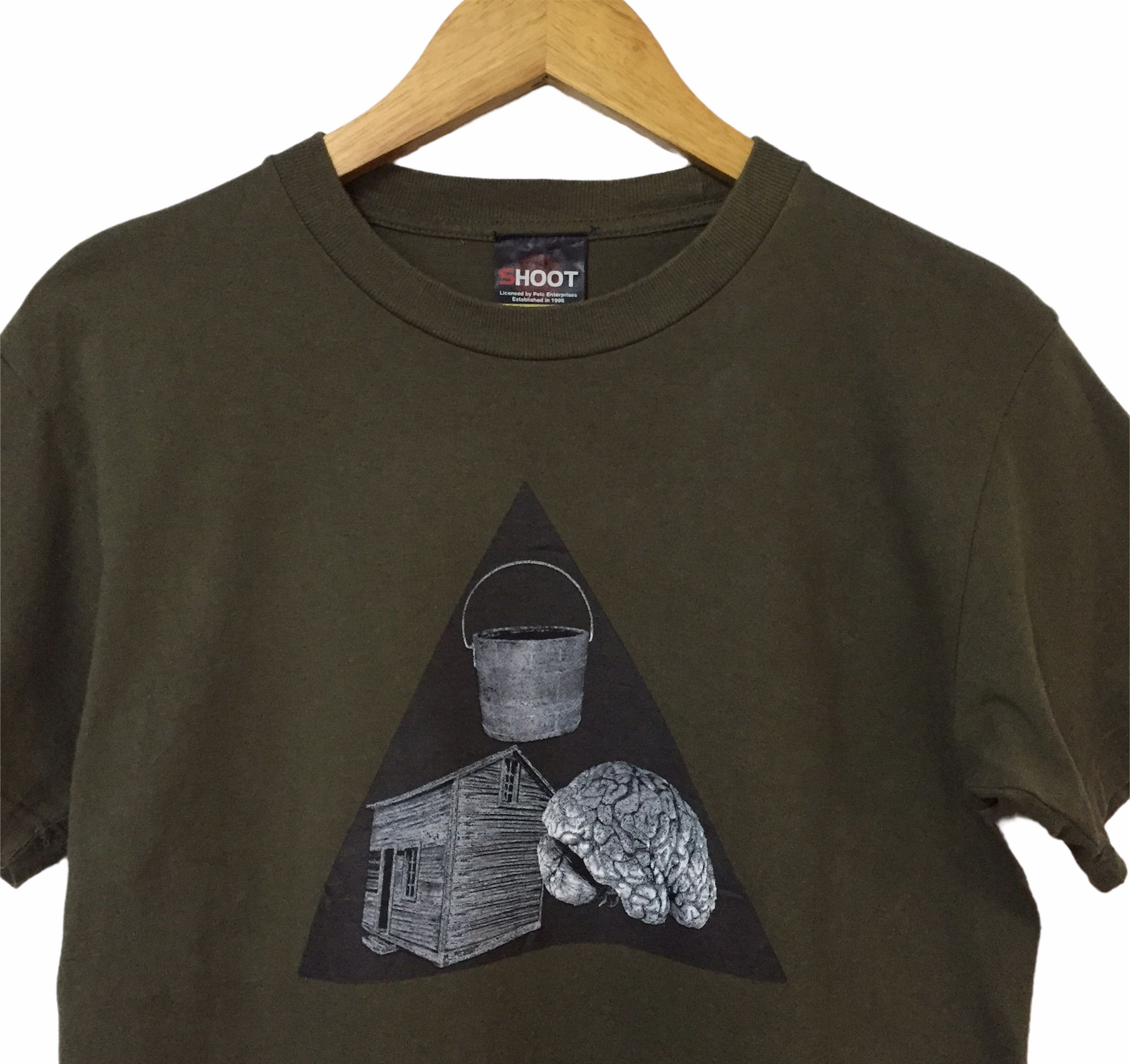 Band Tees VINTAGE 00s BUCKETHEAD GIANT ROBOT HEAVY METAL ALBUM TSHIRT Size US M / EU 48-50 / 2 - 3 Thumbnail