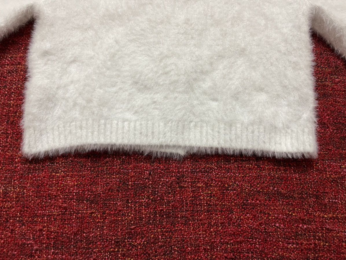 FUZZI Avant garde Cropped Japanese fuzzy mohair style cardigan Size XS / US 0-2 / IT 36-38 - 5 Thumbnail