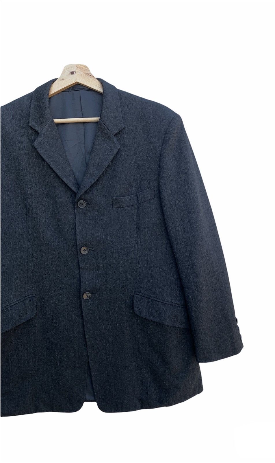 Yohji Yamamoto 🔥A.A.R Yohji Yamamoto Durban Wool Coat Jacket Size US M / EU 48-50 / 2 - 4 Thumbnail