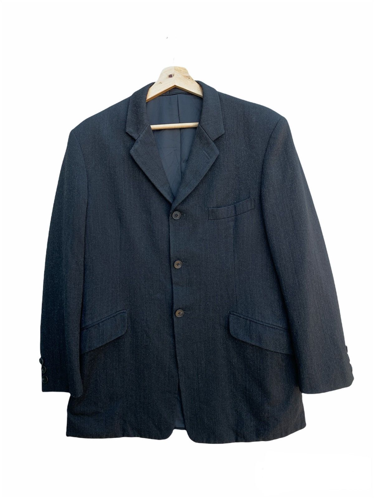 Yohji Yamamoto 🔥A.A.R Yohji Yamamoto Durban Wool Coat Jacket Size US M / EU 48-50 / 2 - 2 Thumbnail