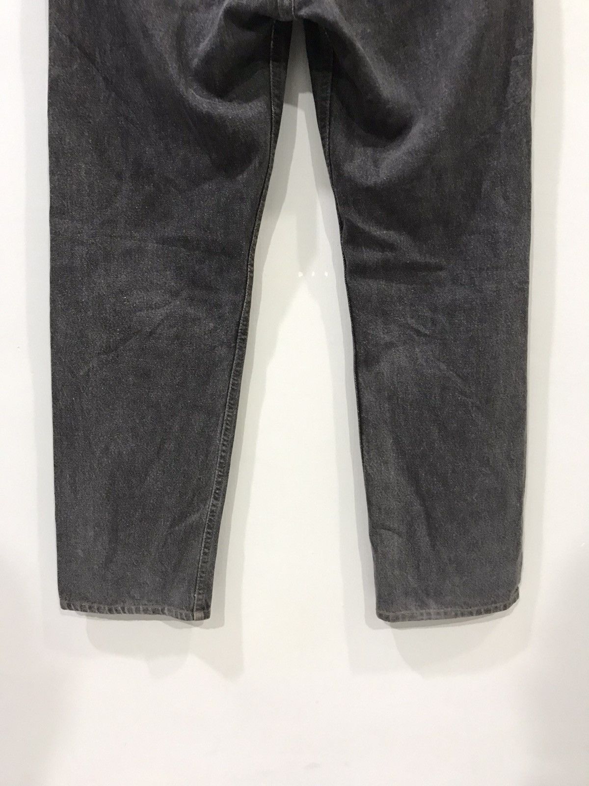 Levi's × Vintage Vintage Levis 90s Black Lot 501 544 Button Usa Denim Size US 31 - 11 Thumbnail