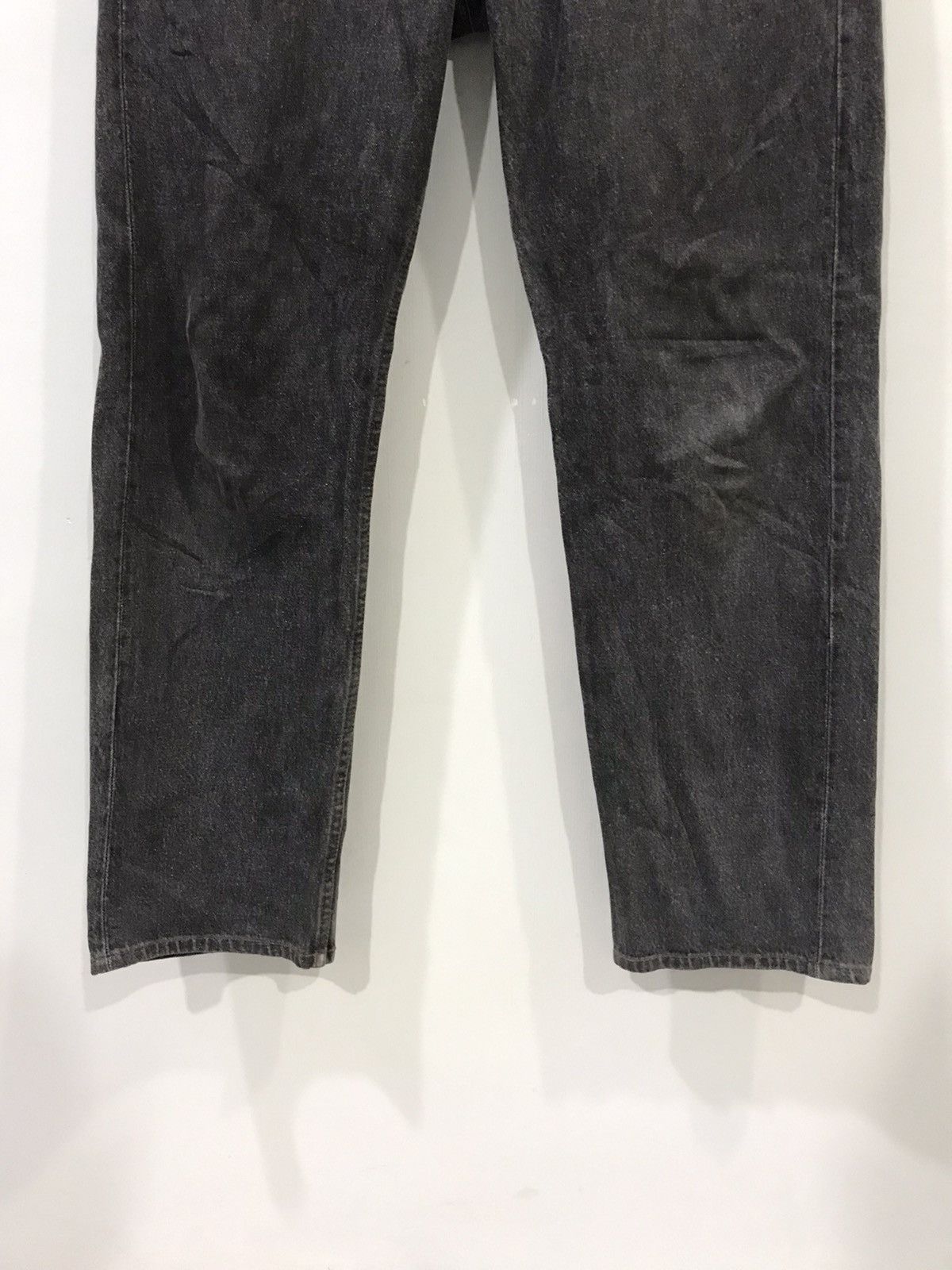 Levi's × Vintage Vintage Levis 90s Black Lot 501 544 Button Usa Denim Size US 31 - 4 Thumbnail
