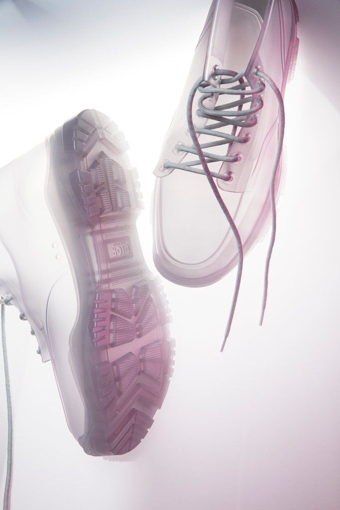 Dior DIOR AND DANIELARSHAM TRANSLUCENTWHITE HIGHTOP RUBBER BOOTS Size US 12 / EU 45 - 14 Thumbnail