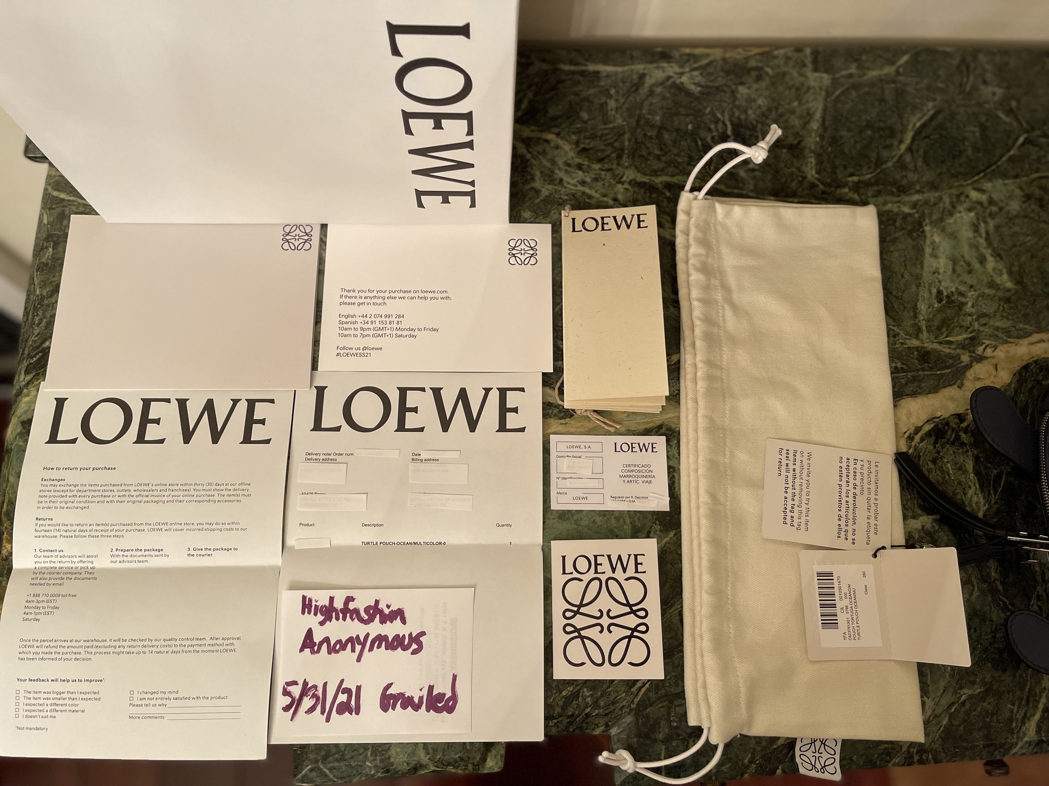 Loewe LOEWExPAULA’S IBIZA TURTLE POUCH IN TOQUILLA PALM &CALFSKIN Size ONE SIZE - 16 Thumbnail